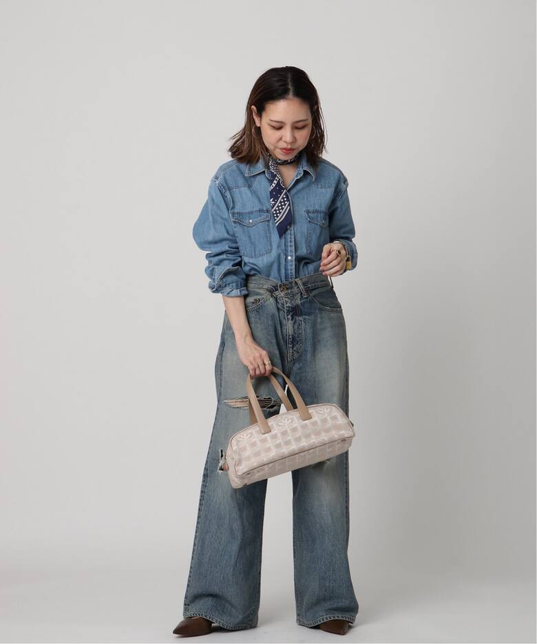 VINTAGE CHANEL/シャネル】New travel line ボストンバッグ（ボストン 