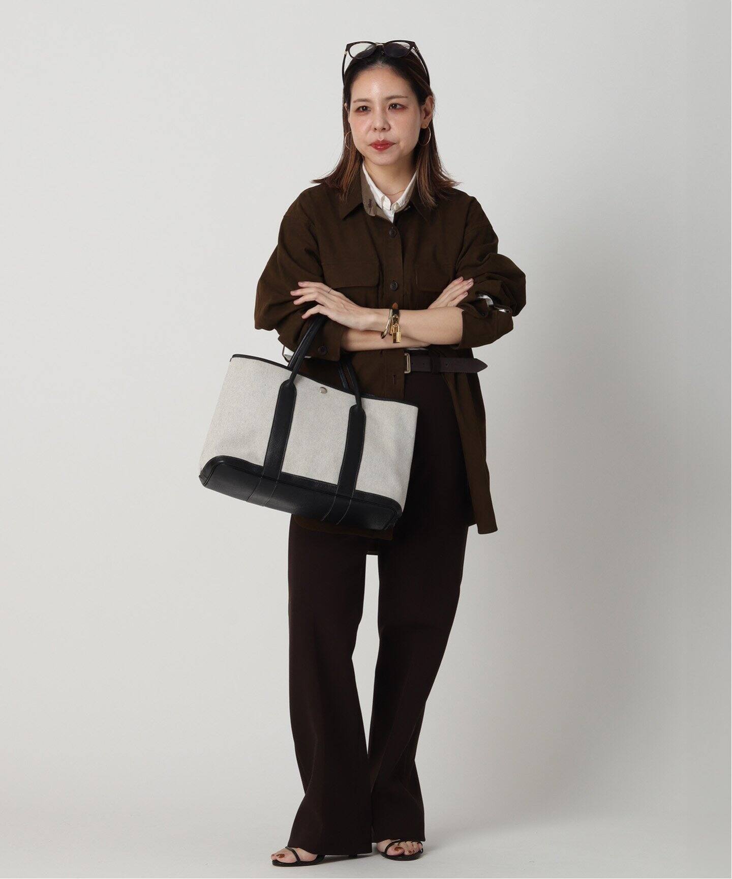 VINTAGE HERMES/エルメス】Garden party pm（トートバッグ 