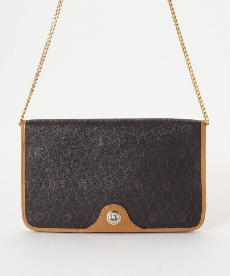 VINTAGE DIOR/ディオール 】2wayチェーンバッグ honeycomb（ショルダー
