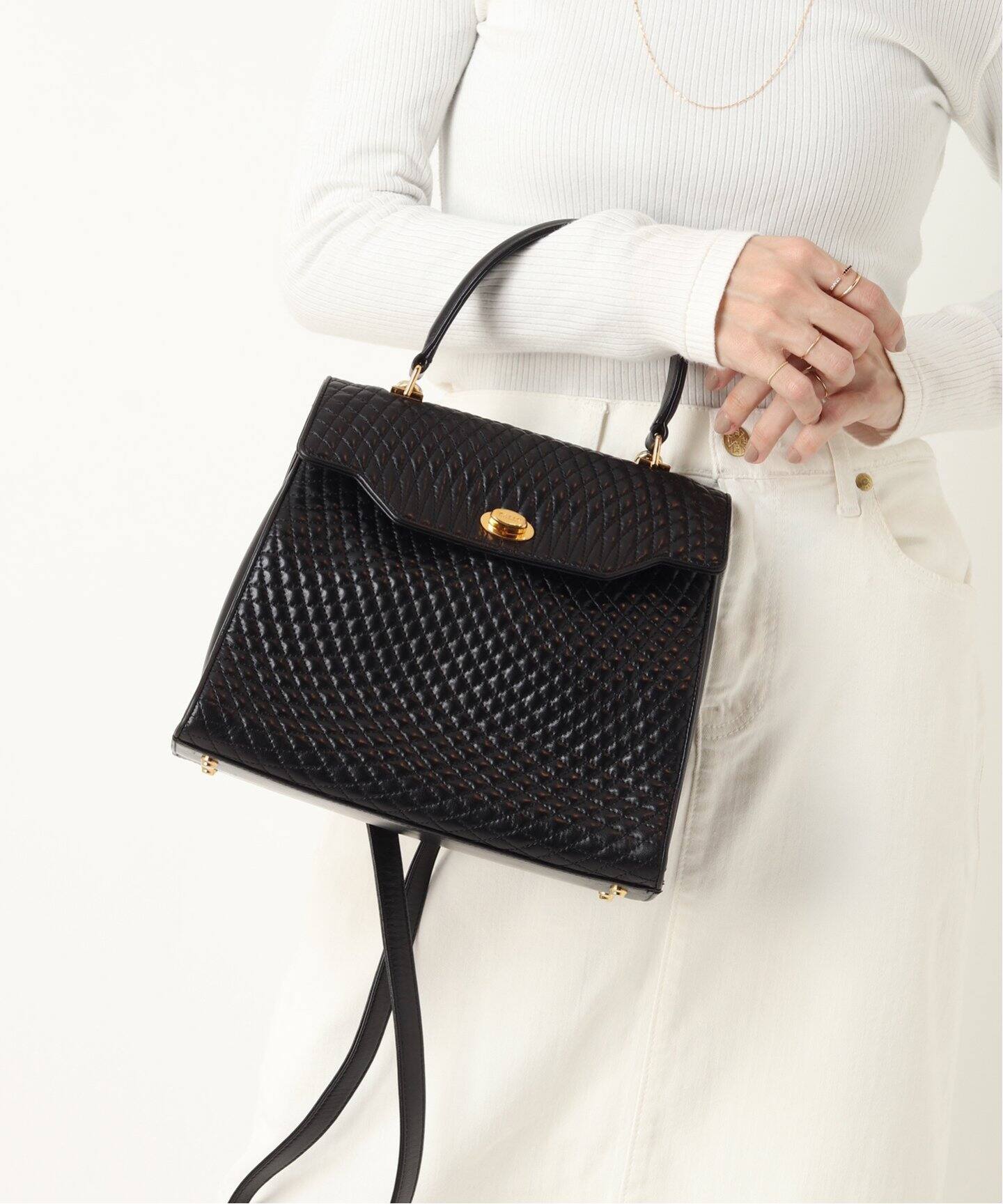 VINTAGE BALLY/バリー】2wayバッグ（ショルダーバッグ）｜DECOUVERTE 