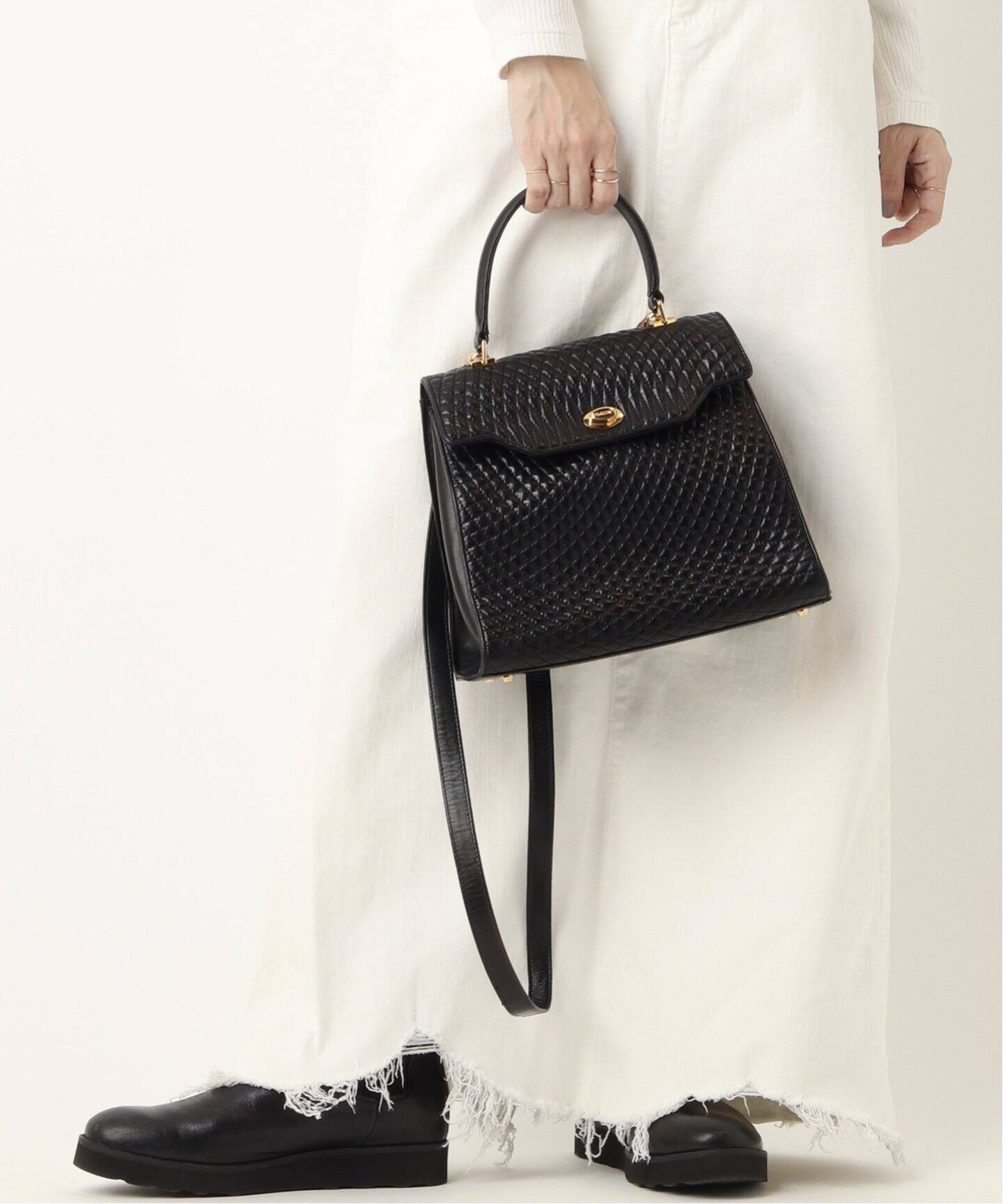 VINTAGE BALLY/バリー】2wayバッグ（ショルダーバッグ）｜DECOUVERTE  