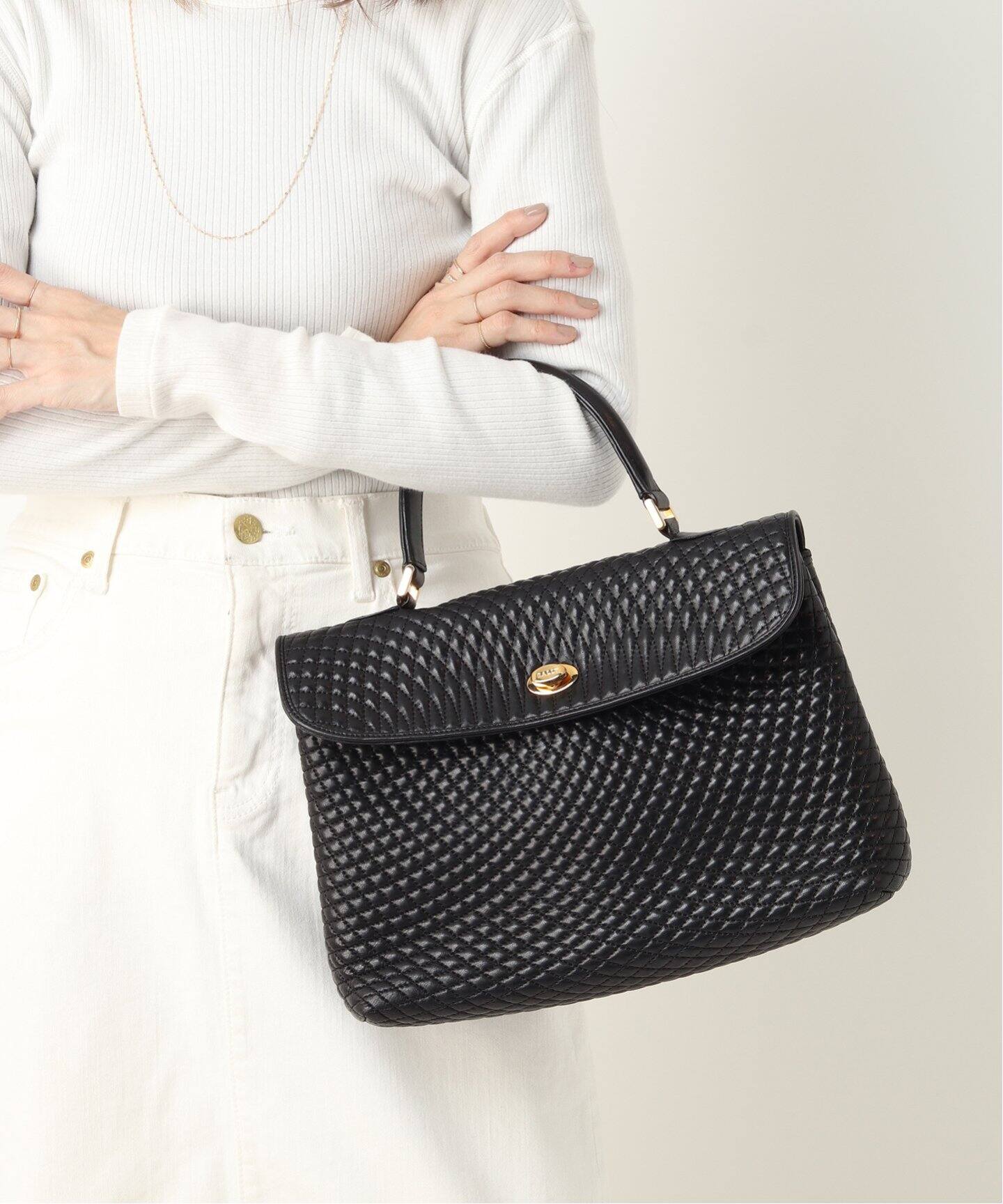 VINTAGE BALLY/バリー】ハンドバッグ（ハンドバッグ）｜DECOUVERTE 