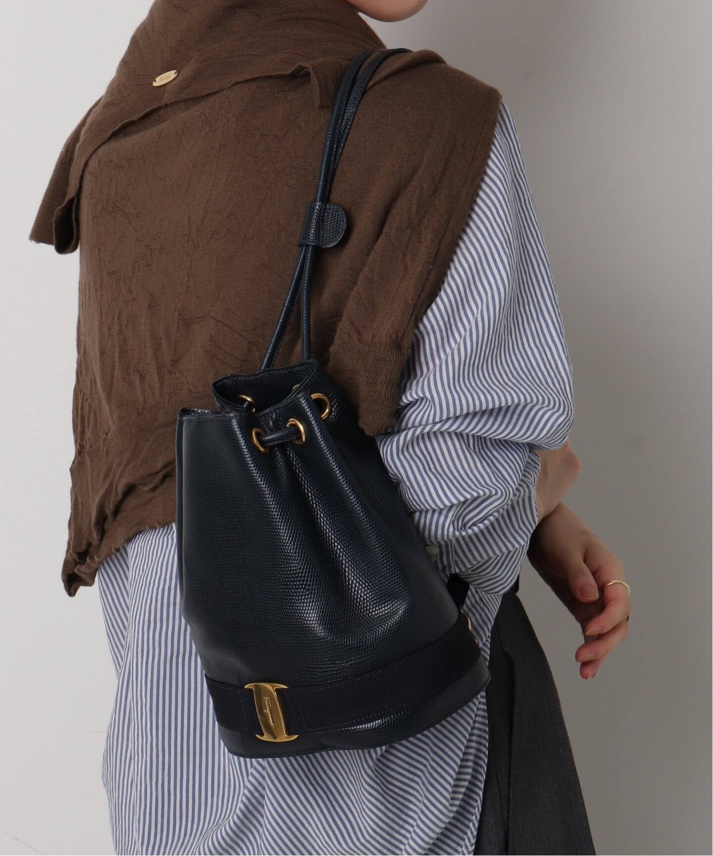 VINTAGE FERRAGAMO/フェラガモ】 Vara バックパック（バック
