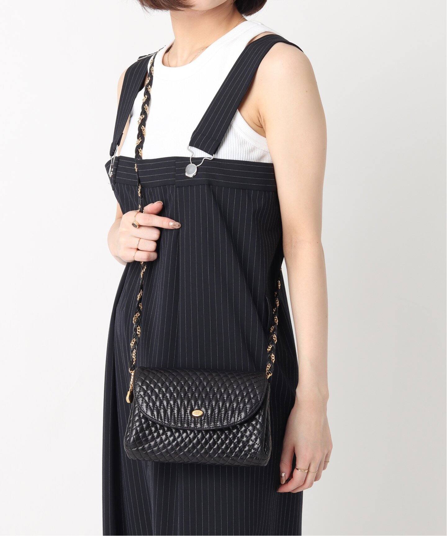 VINTAGE BALLY/バリー】ミニショルダーバッグ（ショルダーバッグ 