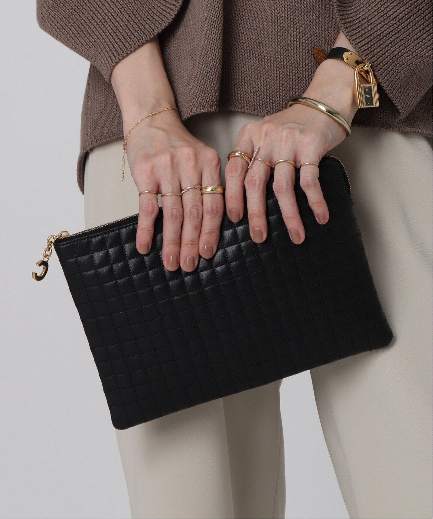 VINTAGE CELINE/セリーヌ】ドキュメントポーチ（クラッチバッグ 