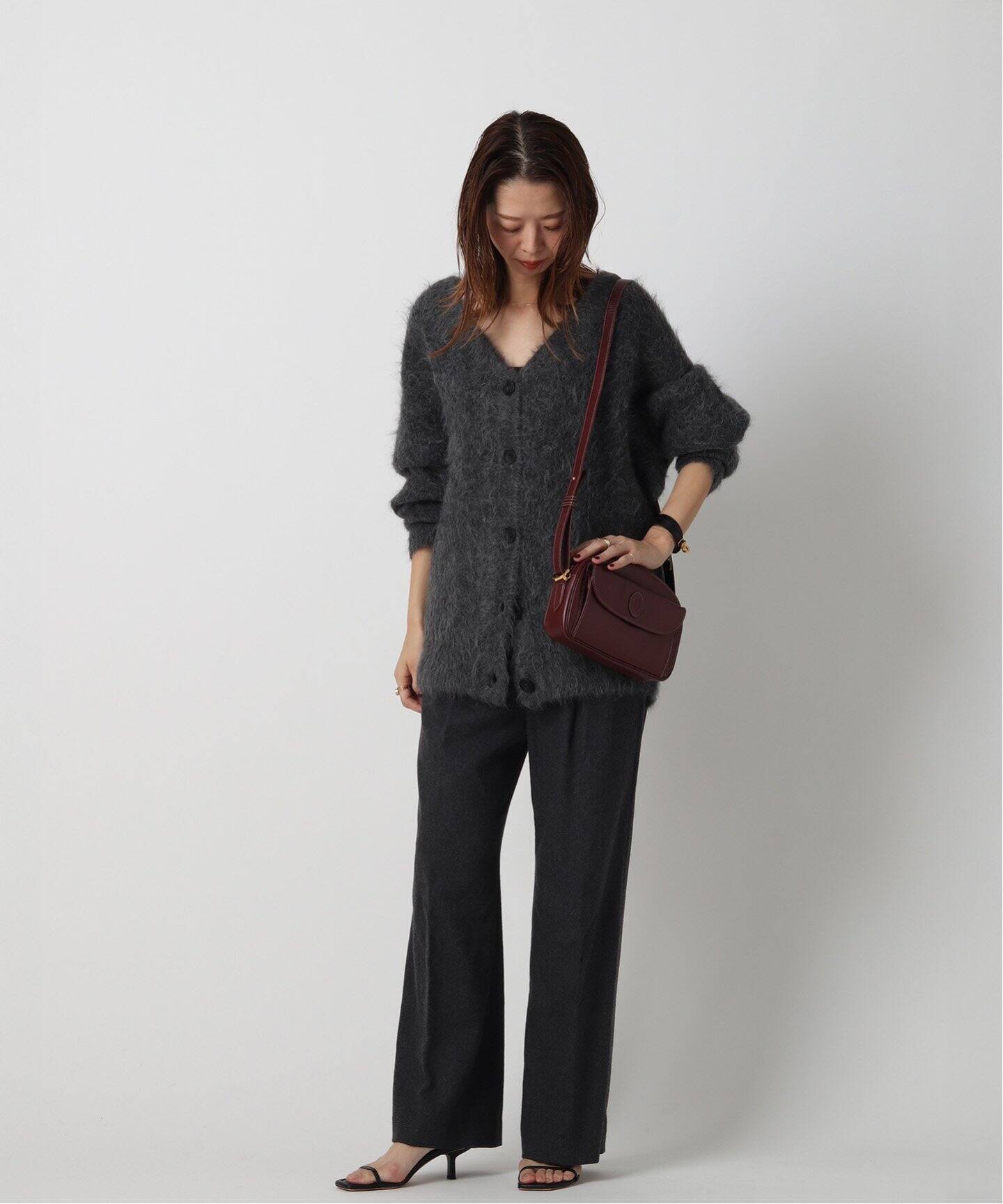 VINTAGE CARTIER/カルティエ】マストライン・ショルダーバッグ  