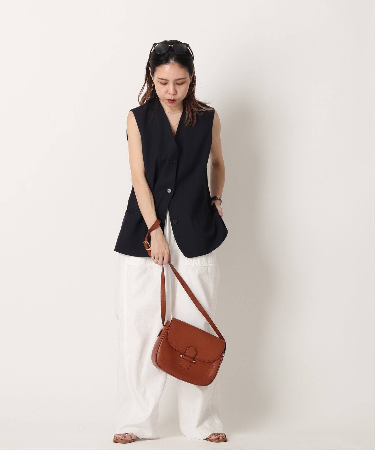 VINTAGE YSL/イヴ サンローラン】ショルダーバッグ（ショルダーバッグ 