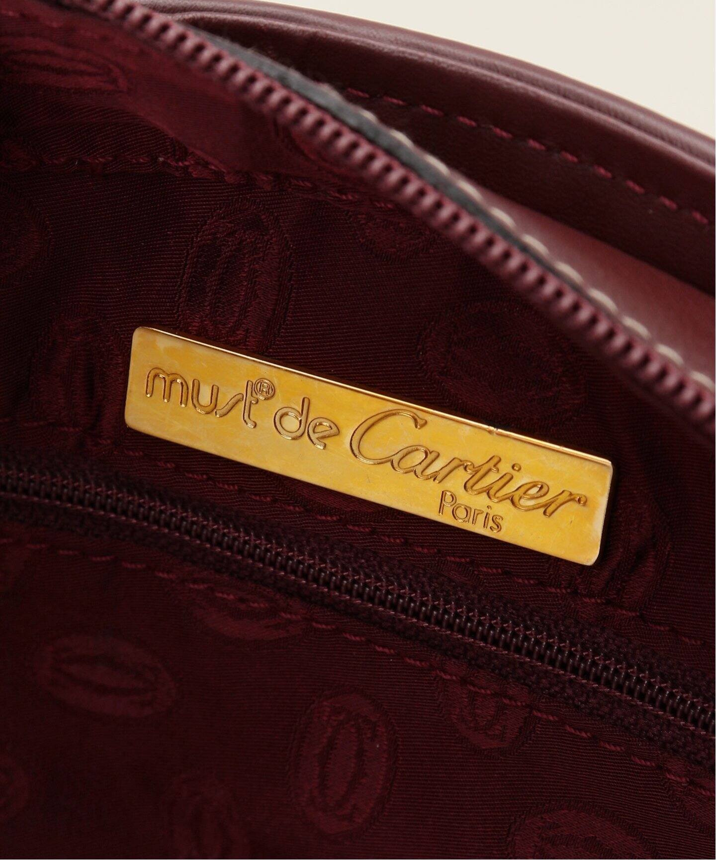 カルティエマストライントートバック CARTIER】カルティエ マストライン トートバッグ – NISHIKINO