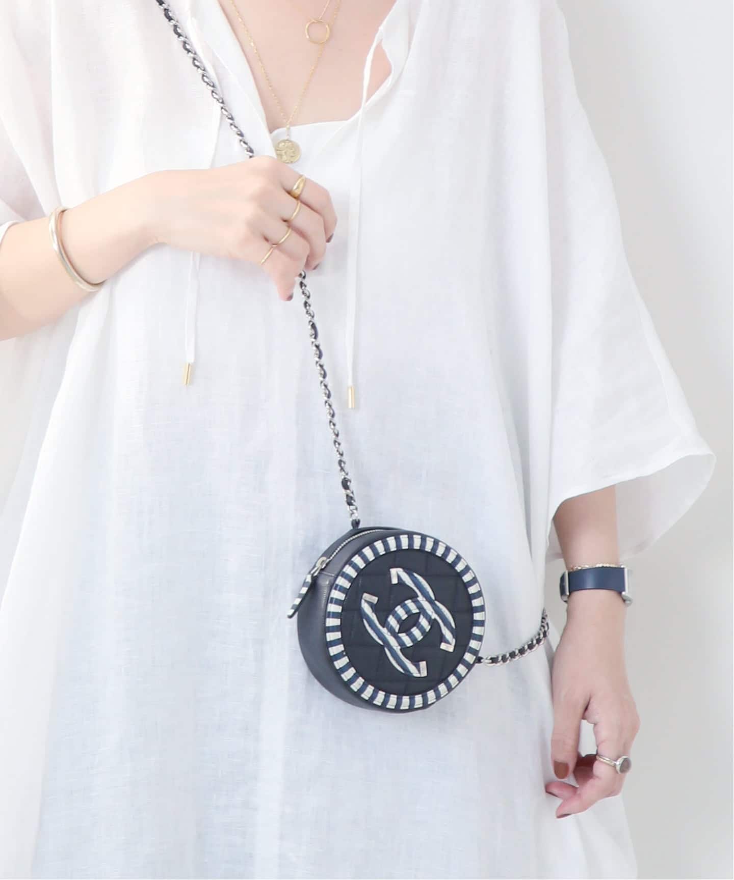 CHANEL/シャネル】Filigree ショルダーバッグ circle（ショルダー