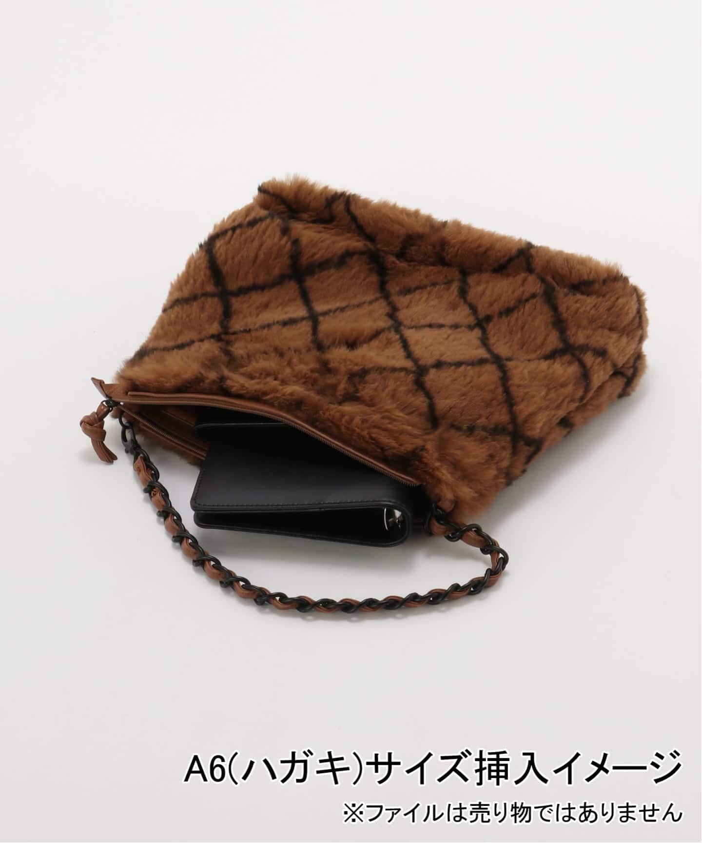 VINTAGE CHANEL/シャネル】チェーンセミショルダーバッグ fur