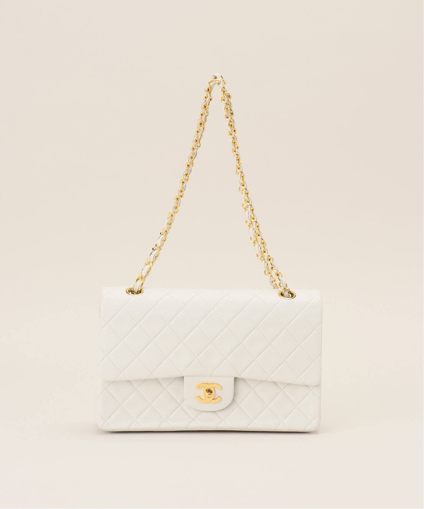 VINTAGE CHANEL/シャネル】 マトラッセ チェーンショルダーバッグ 25  