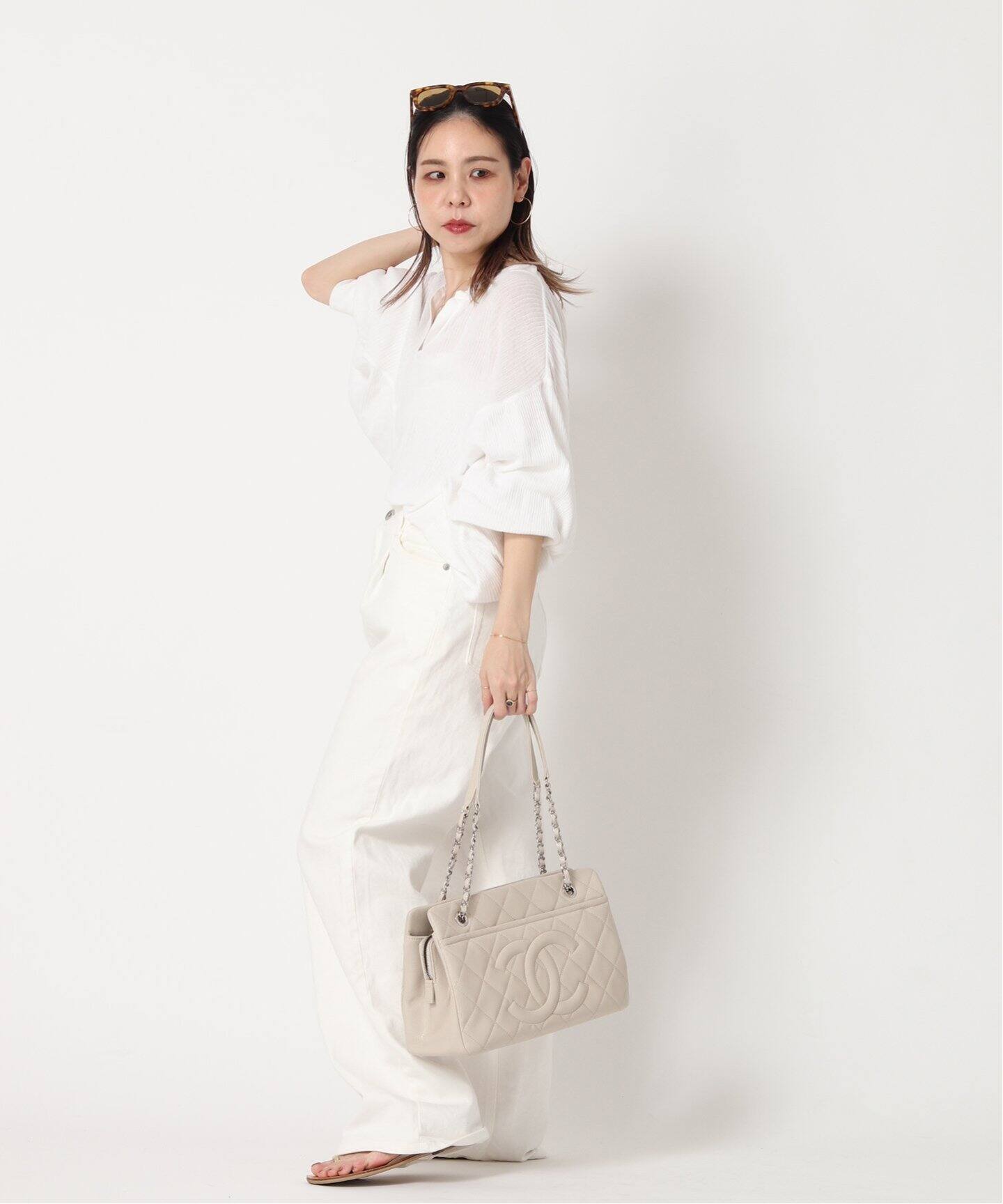 VINTAGE CHANEL/シャネル】 マトラッセトートバッグ（トートバッグ 