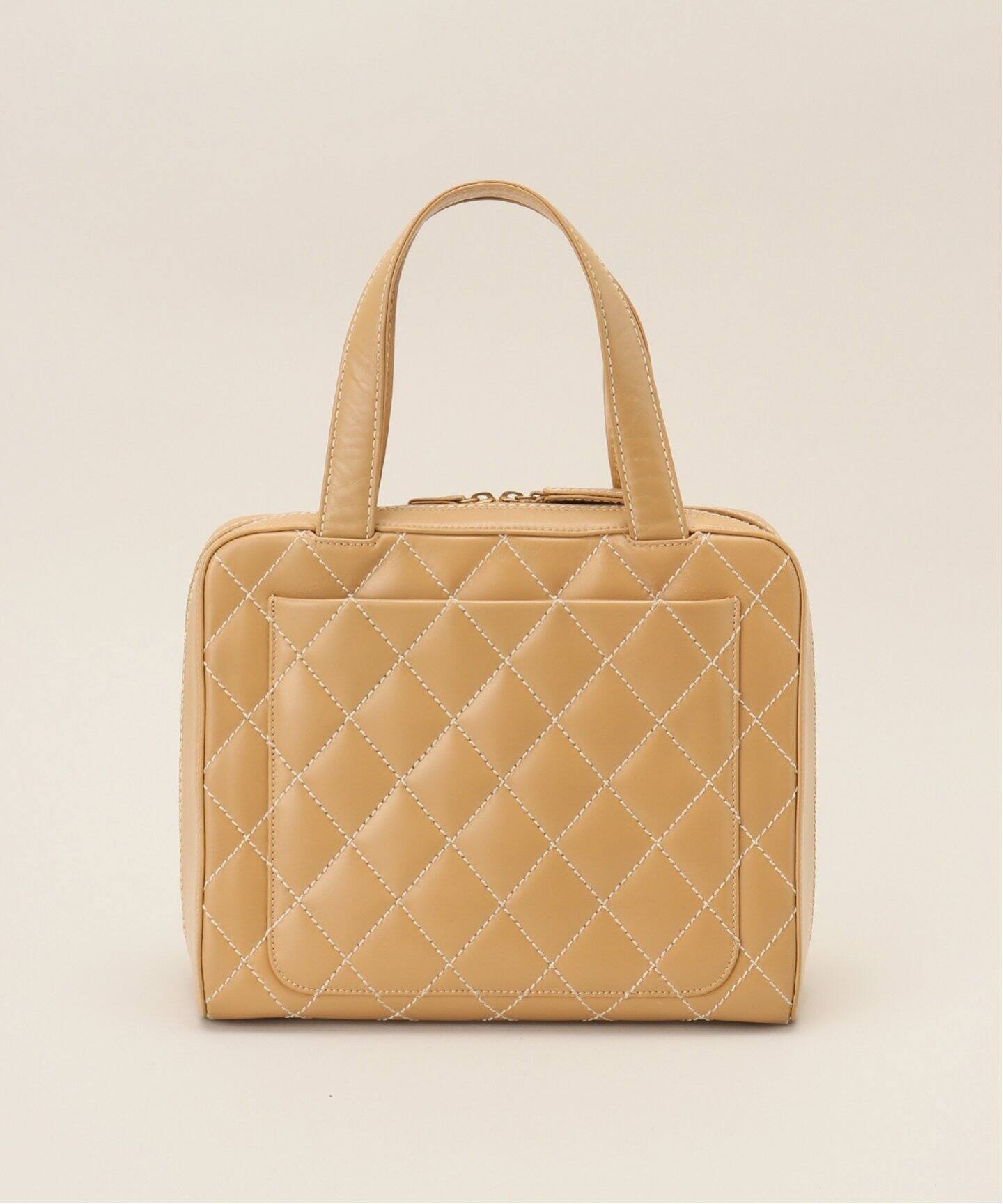 VINTAGE CHANEL/シャネル】Wild stitch ボストンバッグ（ボストン
