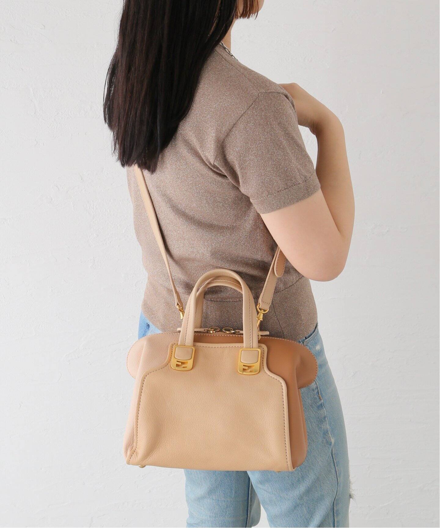 VINTAGE FENDI/フェンディ】Chameleon bag 2way（ショルダーバッグ  