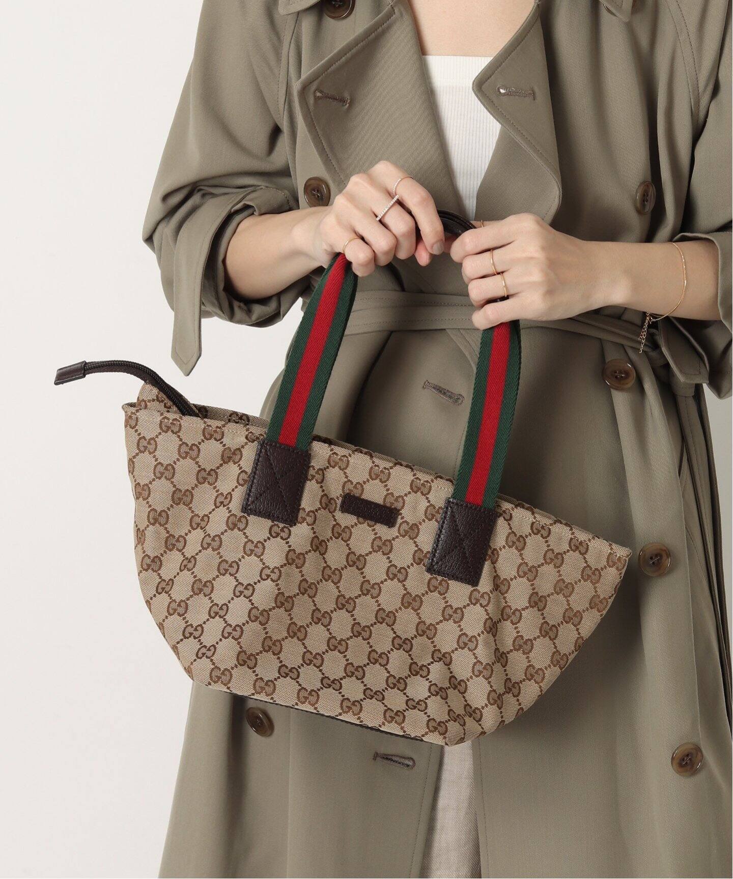VINTAGE GUCCI/グッチ】GG トートバッグ（トートバッグ）｜DECOUVERTE 