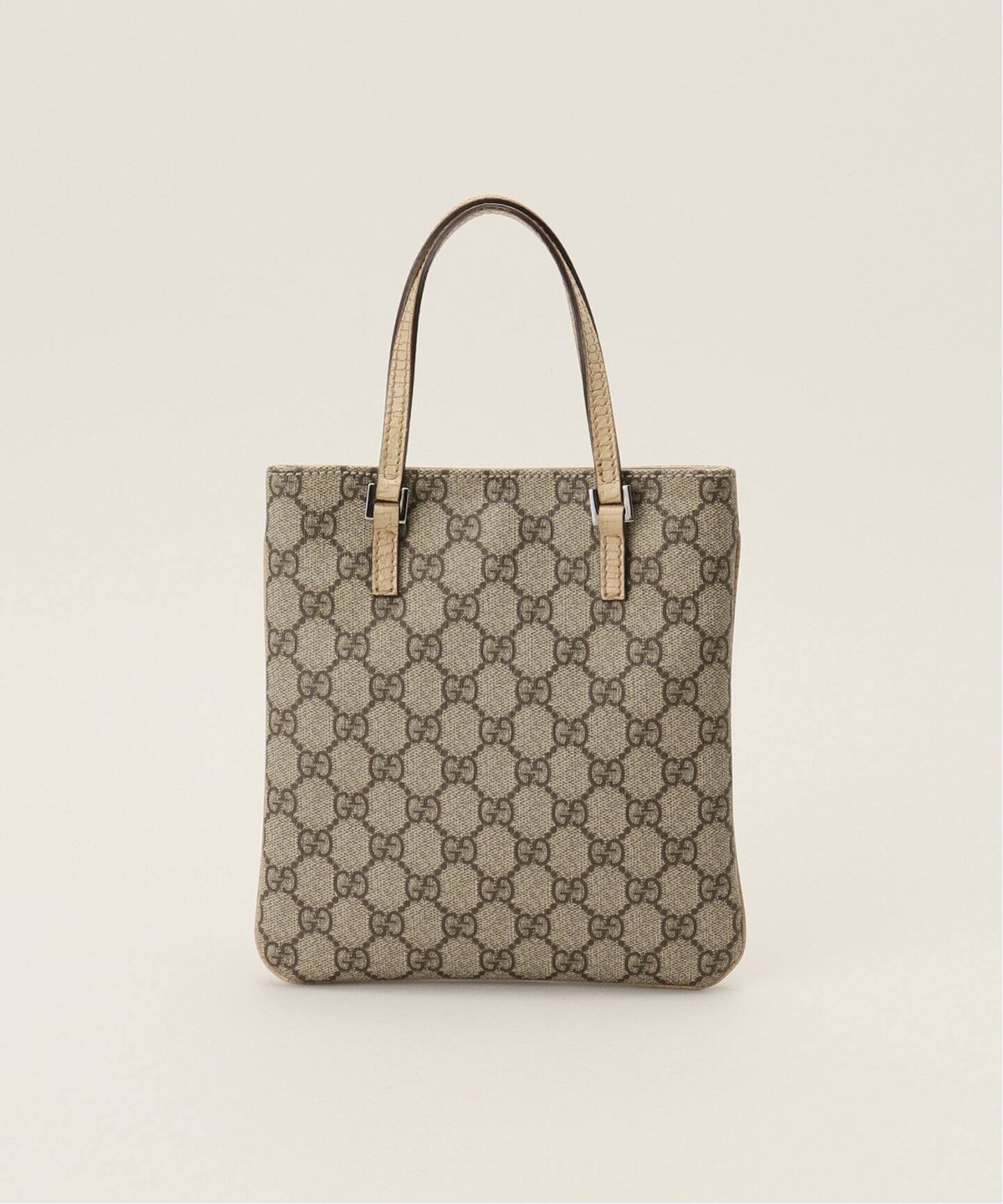 VINTAGE GUCCI/グッチ】GG ミニトートバッグ（トートバッグ 