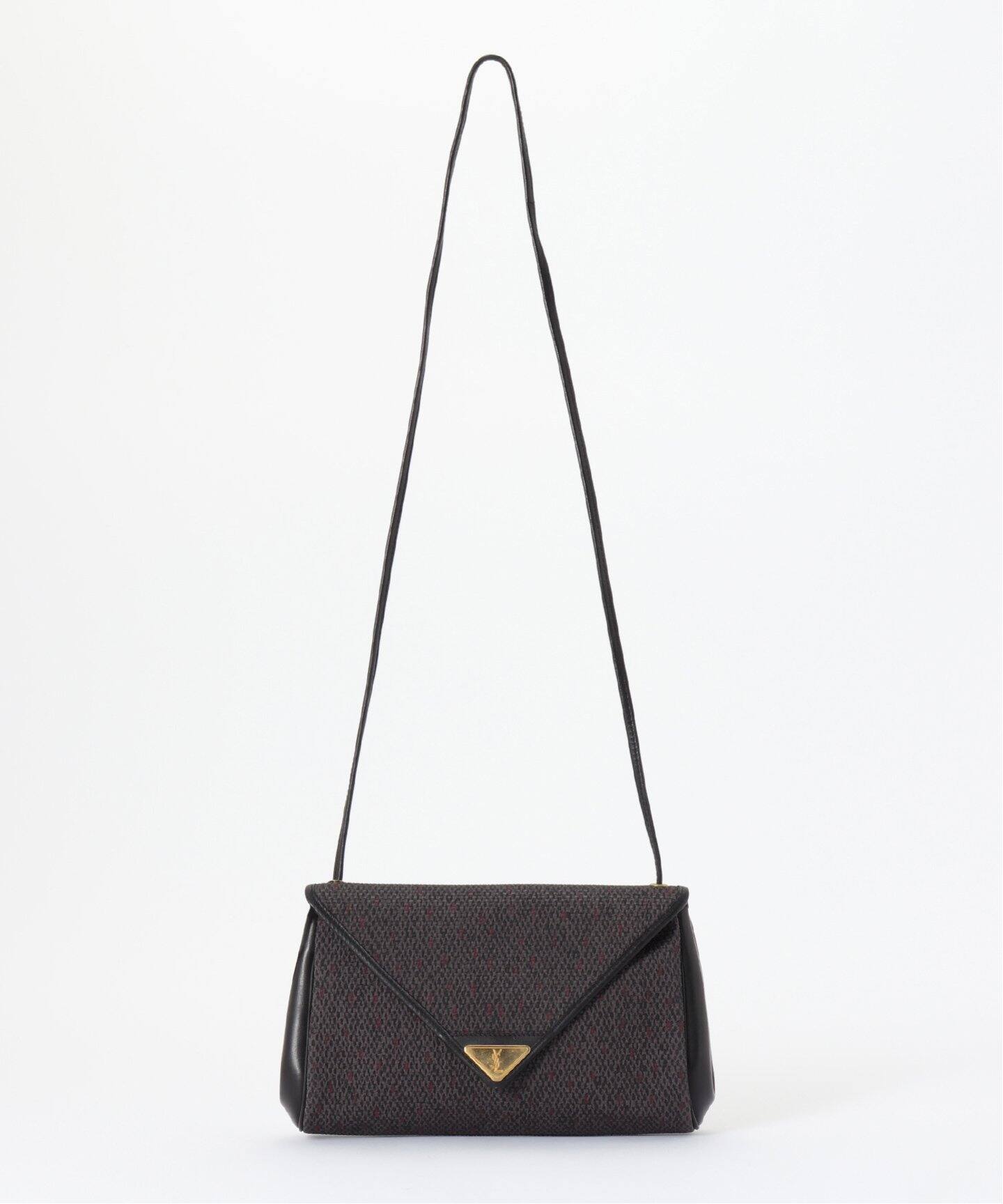 VINTAGE YSL/イヴ サンローラン】ショルダーバッグ（ショルダーバッグ