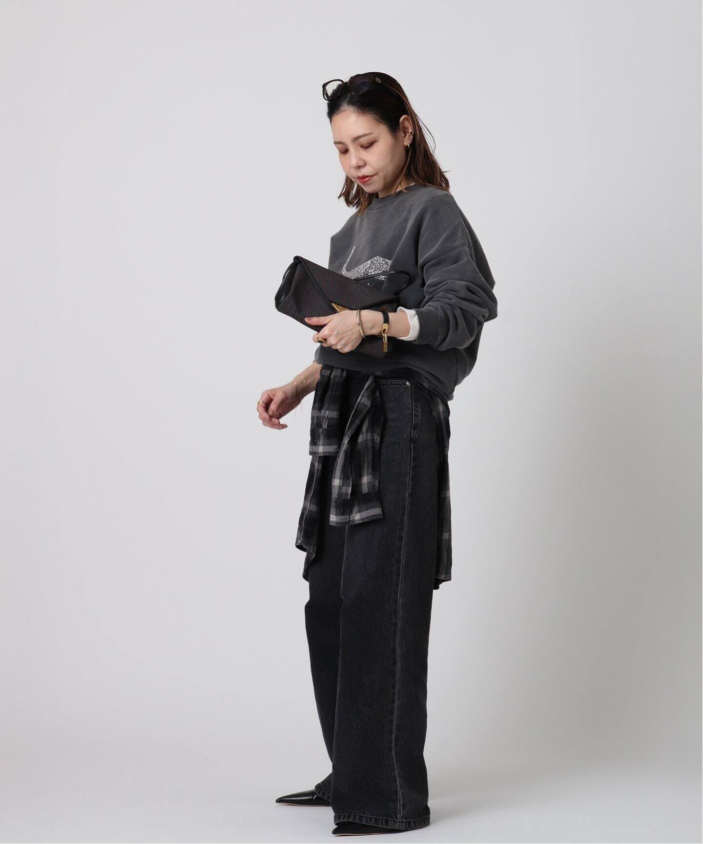 VINTAGE YSL/イヴ サンローラン】ショルダーバッグ（ショルダーバッグ