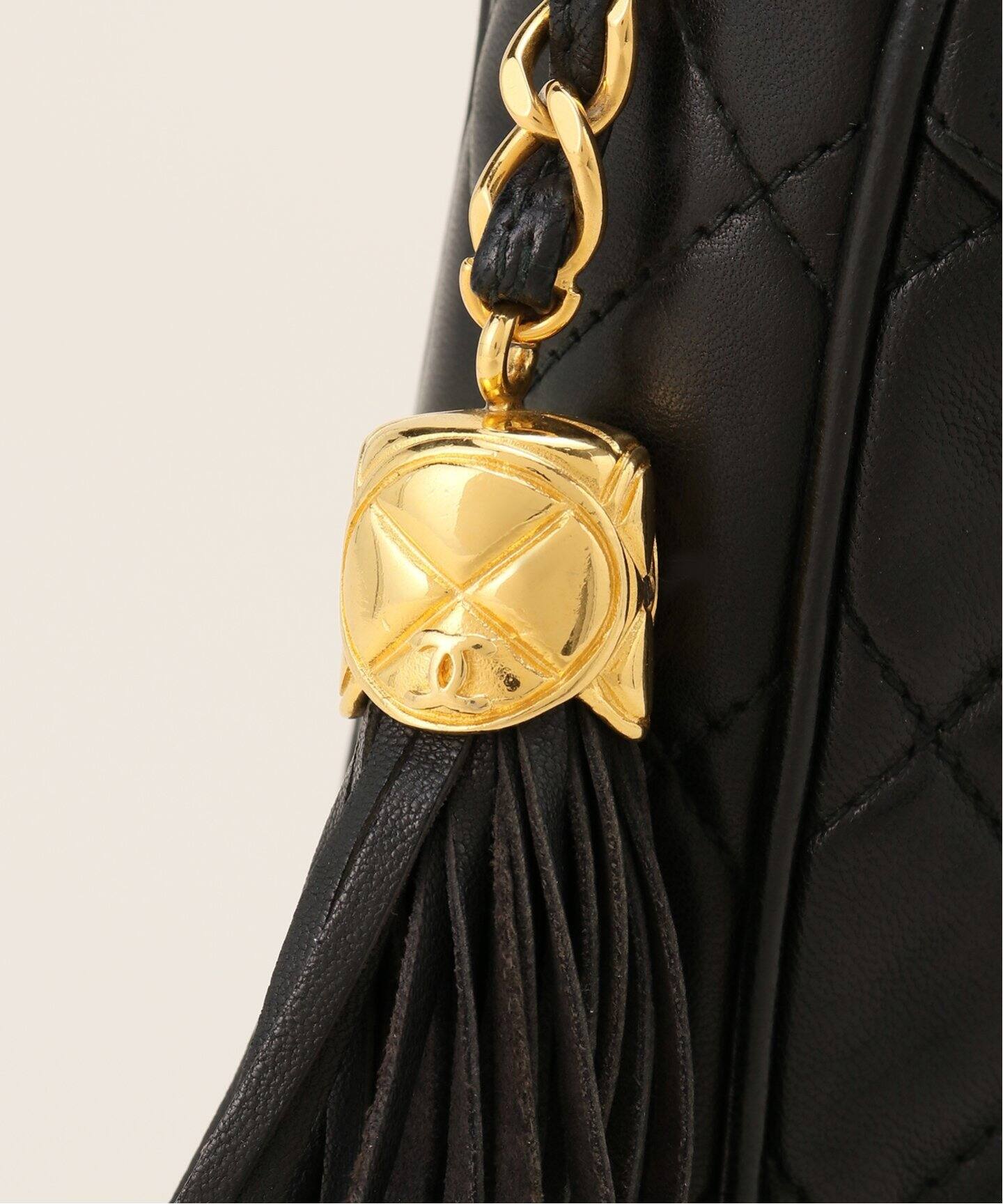 CHANEL tassel matelasse ヴィンテージ 【公式通販】