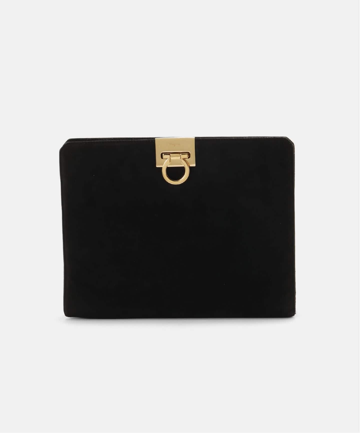 VINTAGE FERRAGAMO/フェラガモ】チェーンショルダーバッグ gancini