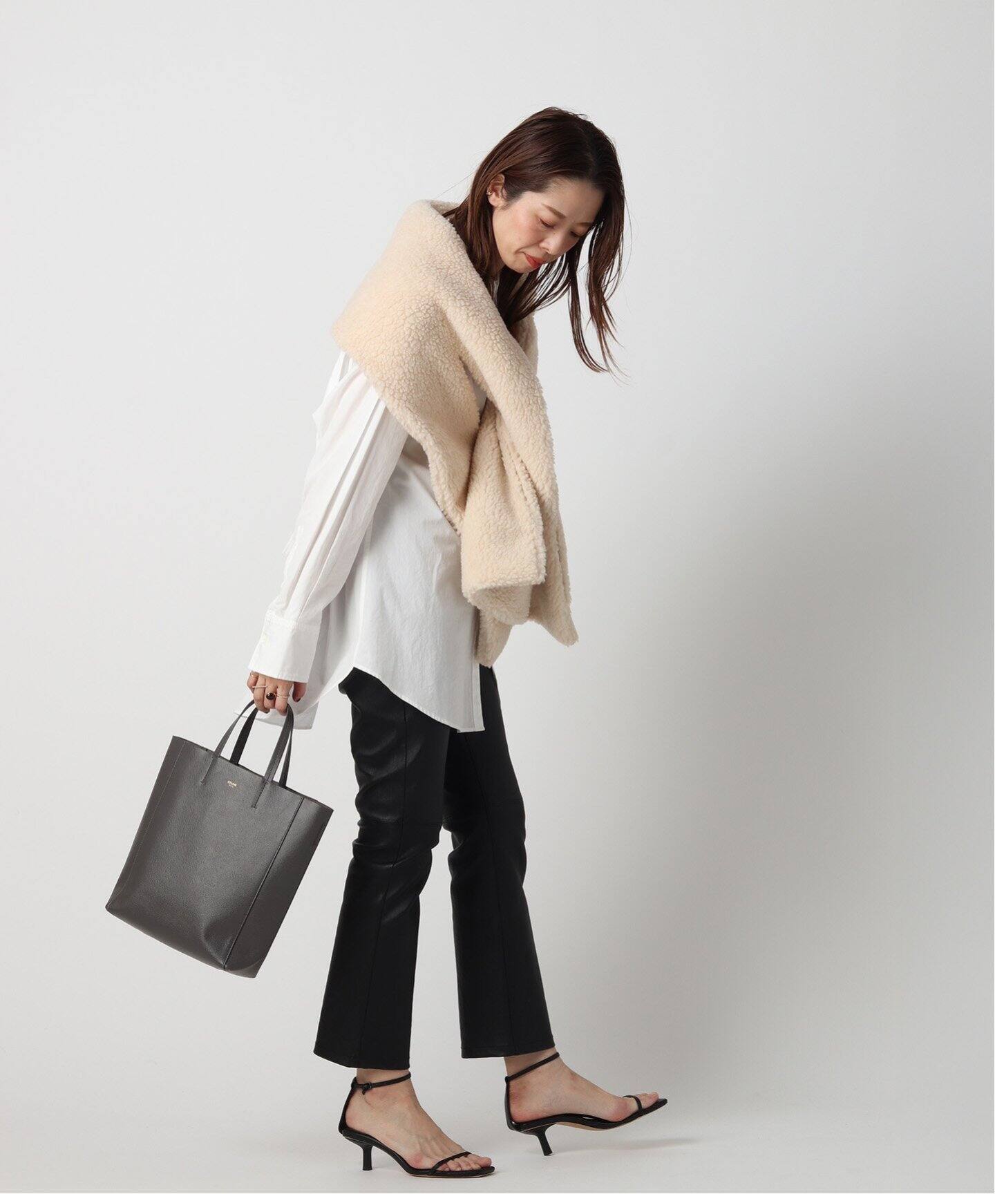 VINTAGE CELINE/セリーヌ】Vertical cabas small 2way（その他バッグ