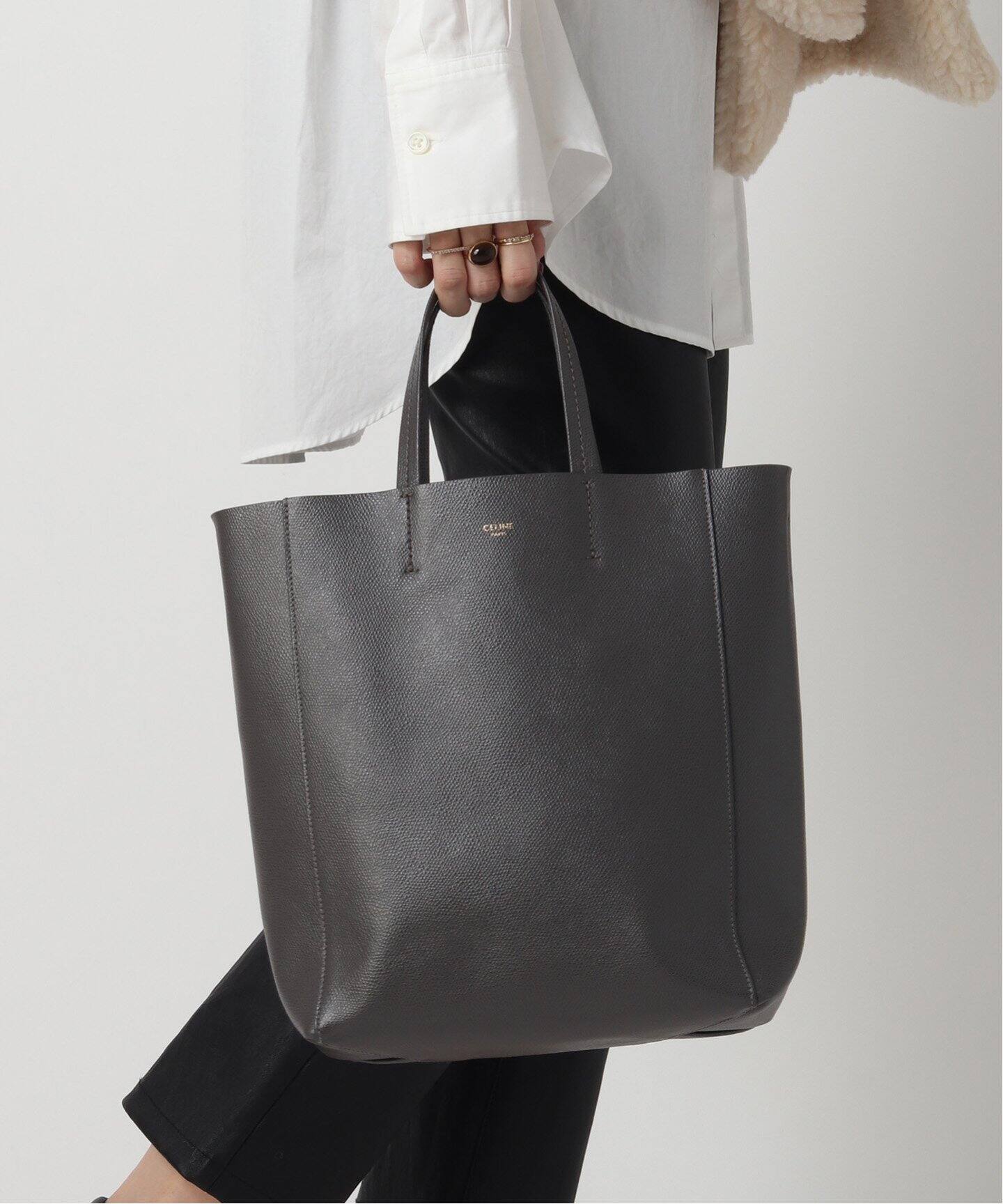 VINTAGE CELINE/セリーヌ】Vertical cabas small 2way（その他バッグ 