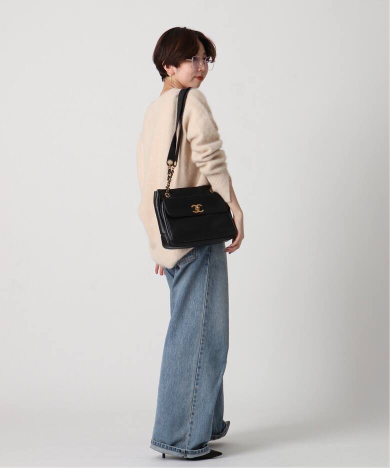 VINTAGE CHANEL/シャネル】ダブルフェイス トートバッグ（トートバッグ  