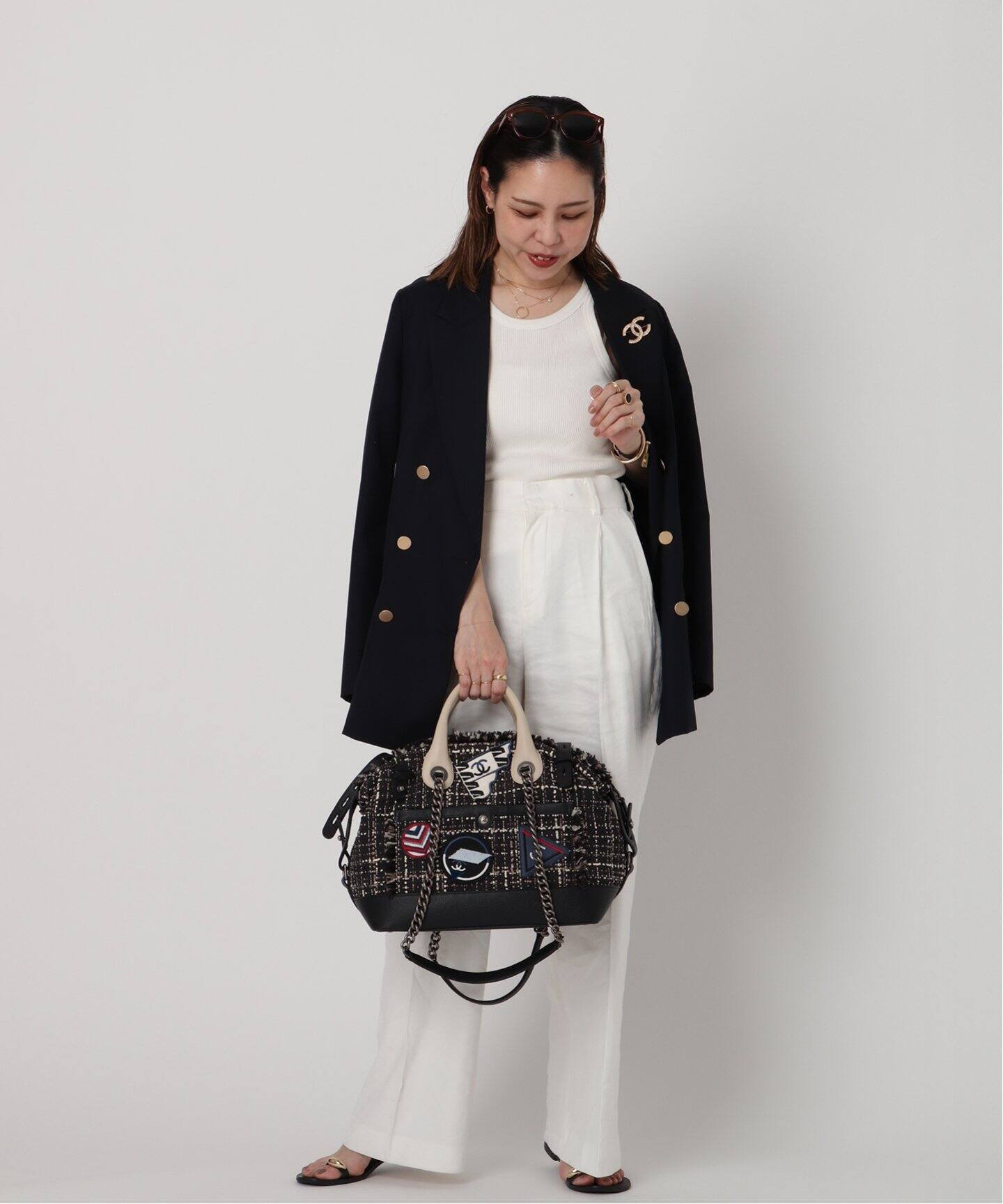 VINTAGE CHANEL/シャネル】Airline 2wayバッグ（ボストンバッグ  