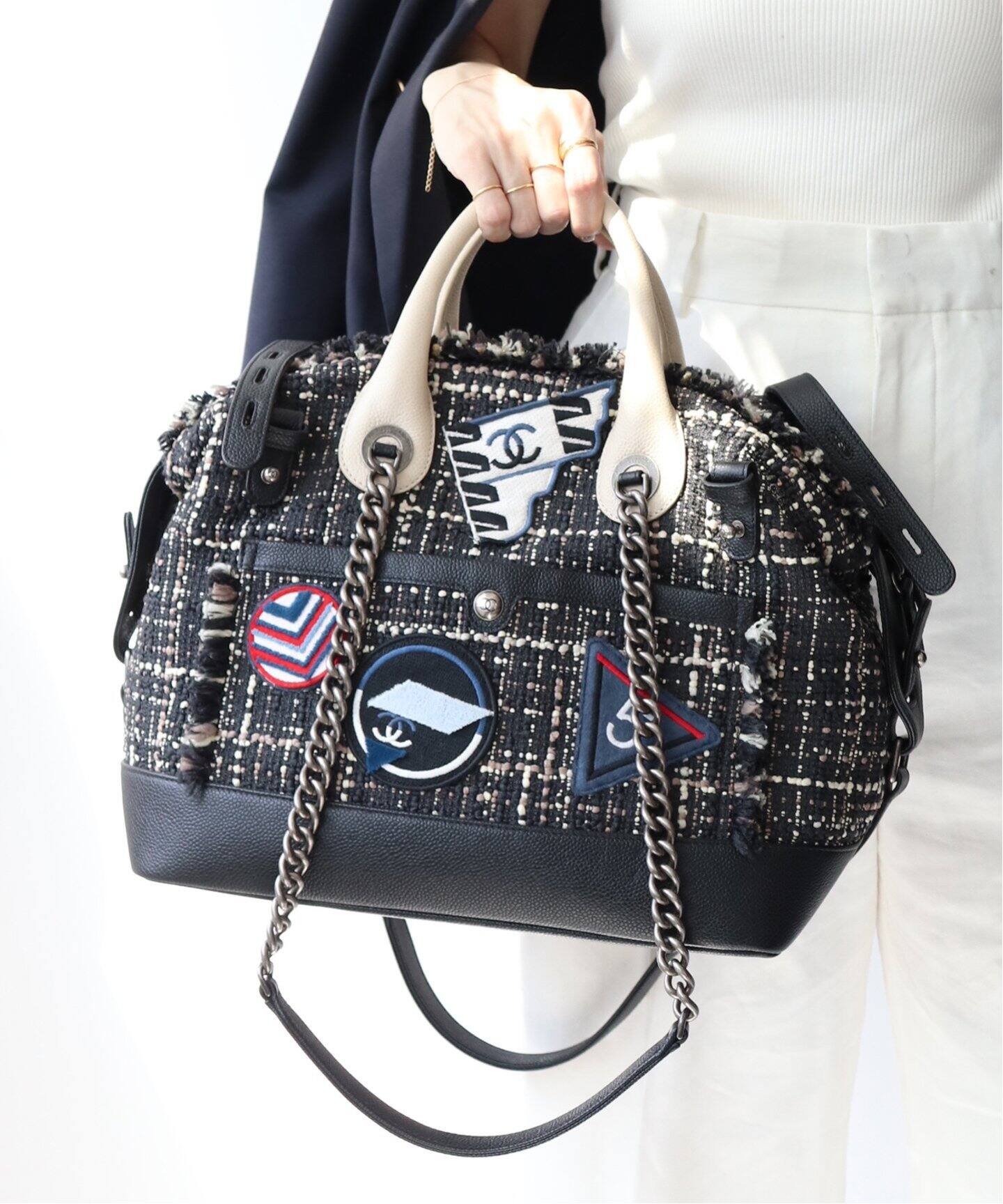 VINTAGE CHANEL/シャネル】Airline 2wayバッグ（ボストンバッグ  