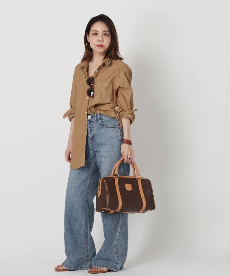 VINTAGE CELINE/セリーヌ】マカダム ボストンバッグ（ボストン 