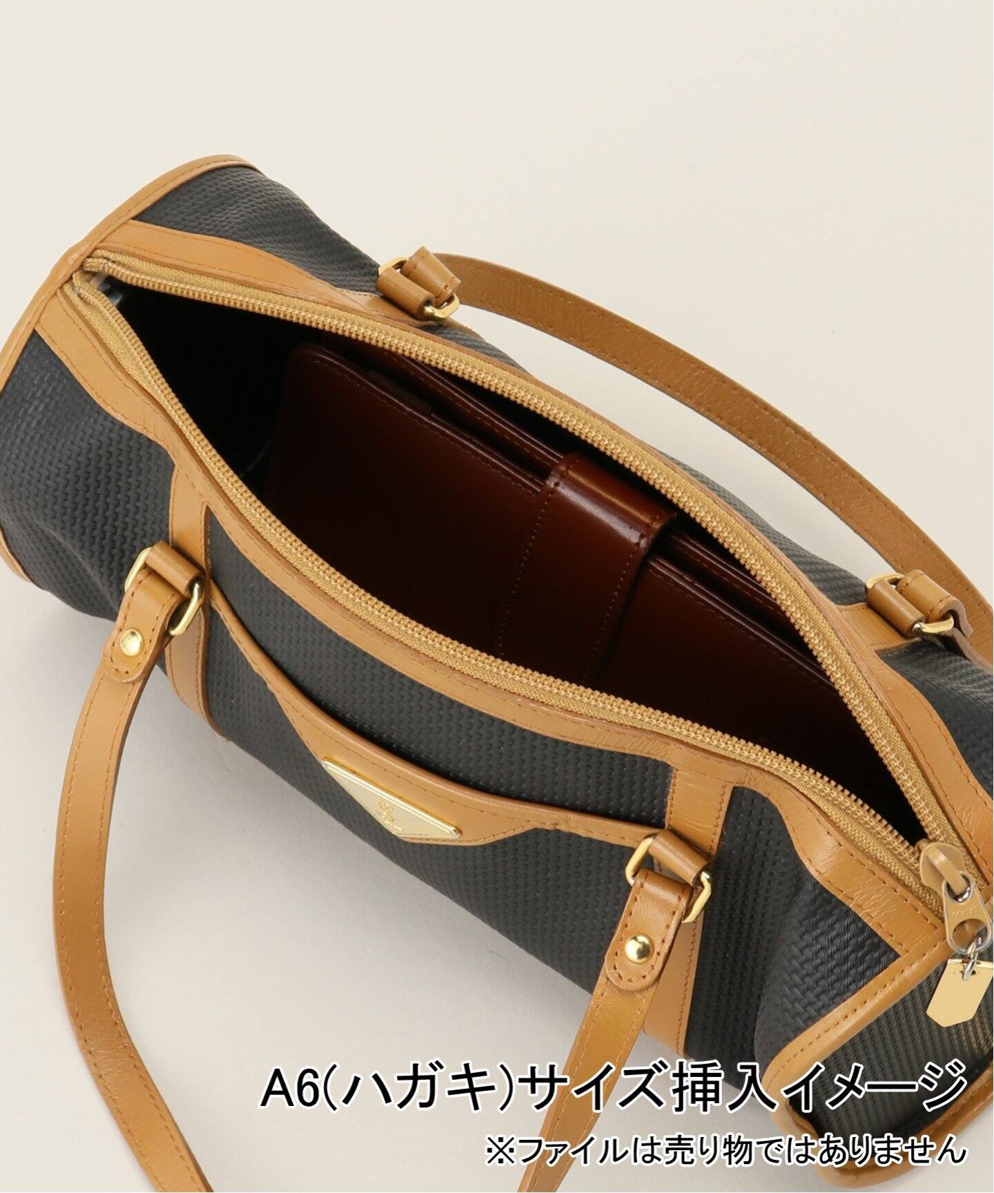 YSL イヴサンローラン セカンドバッグ PVC オリーブ色 みれん 