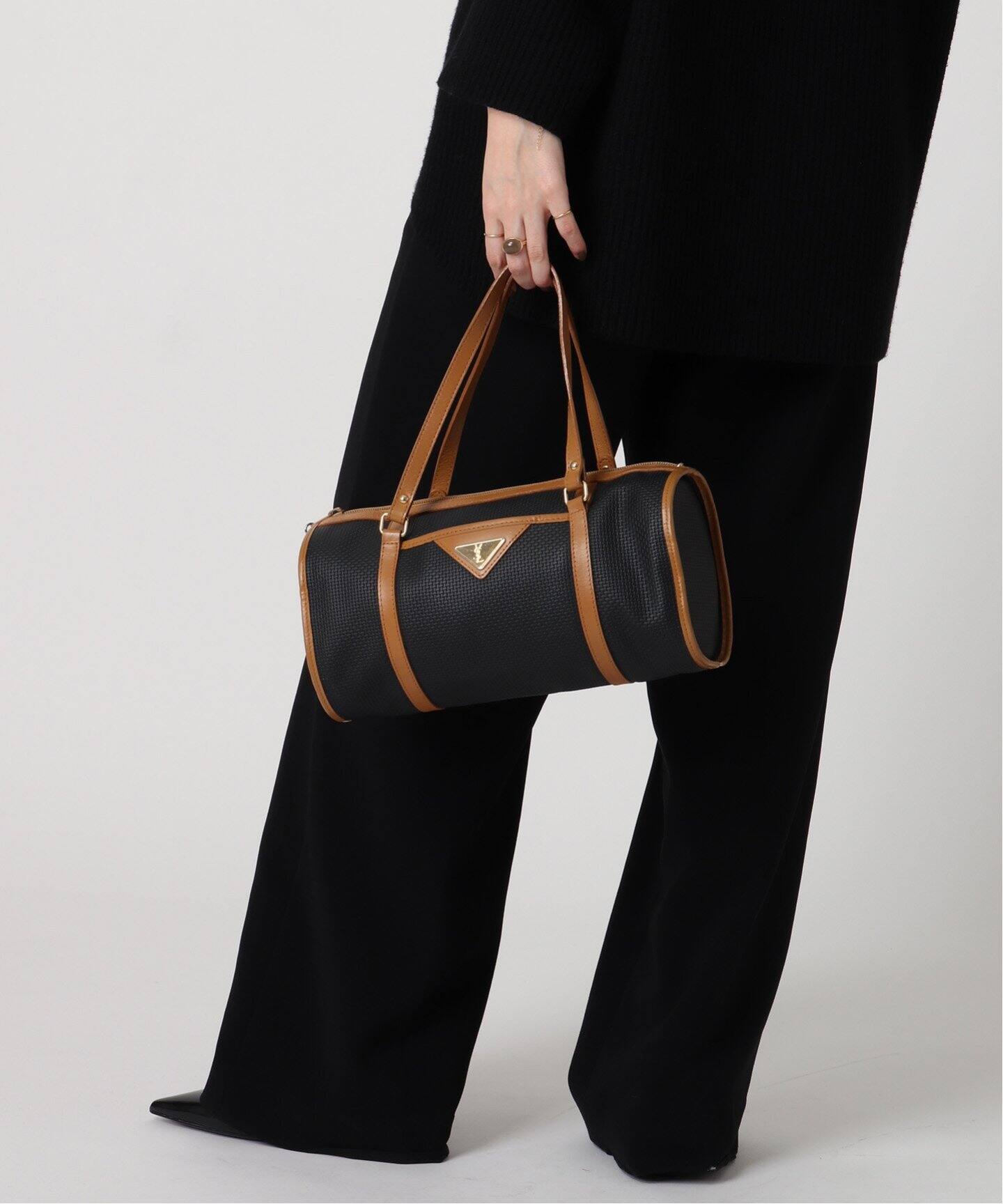 VINTAGE YSL/イヴ サンローラン】ボストンバッグ（ボストンバッグ  