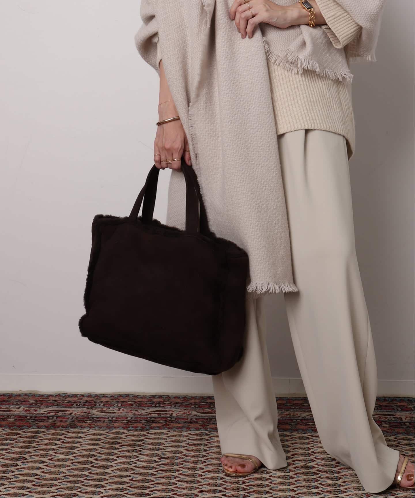 VINTAGE CHANEL/シャネル】トートバッグ mouton（トートバッグ