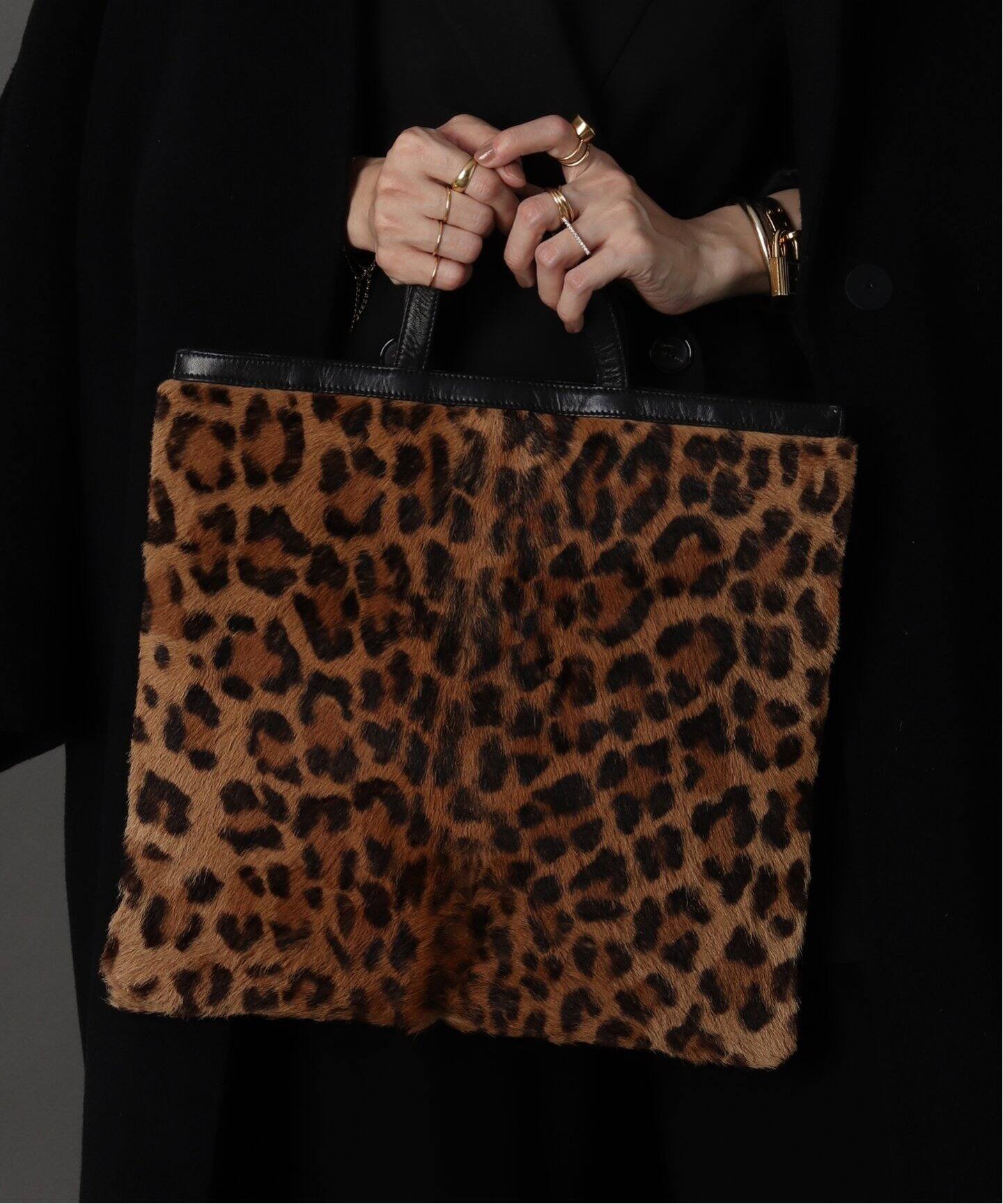 VINTAGE LOEWE/ロエベ】ハラコ トートバッグ（トートバッグ  