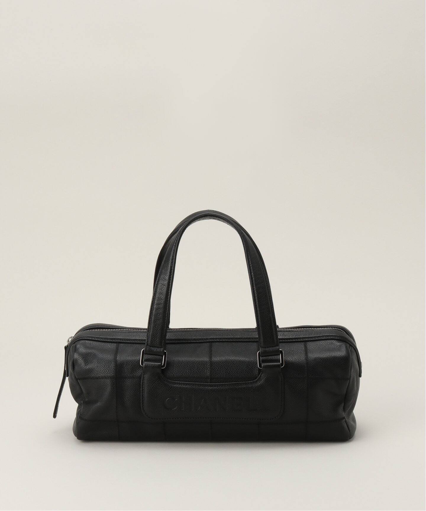 VINTAGE CHANEL/シャネル】チョコバー ボストンバッグ（ボストンバッグ 