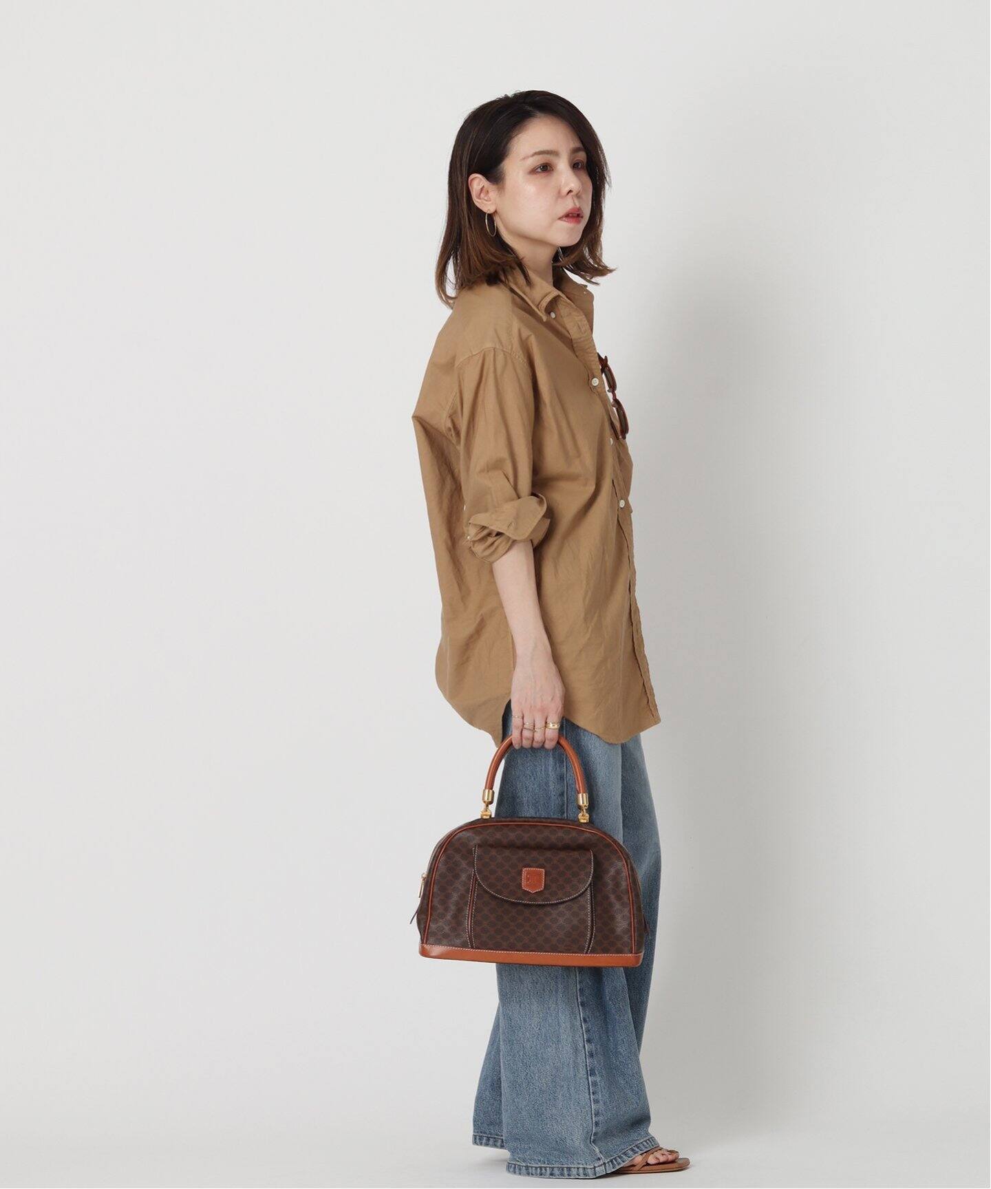 鑑定済み】美品 CELINE セリーヌ ボストンバッグ トラベルバッグ 