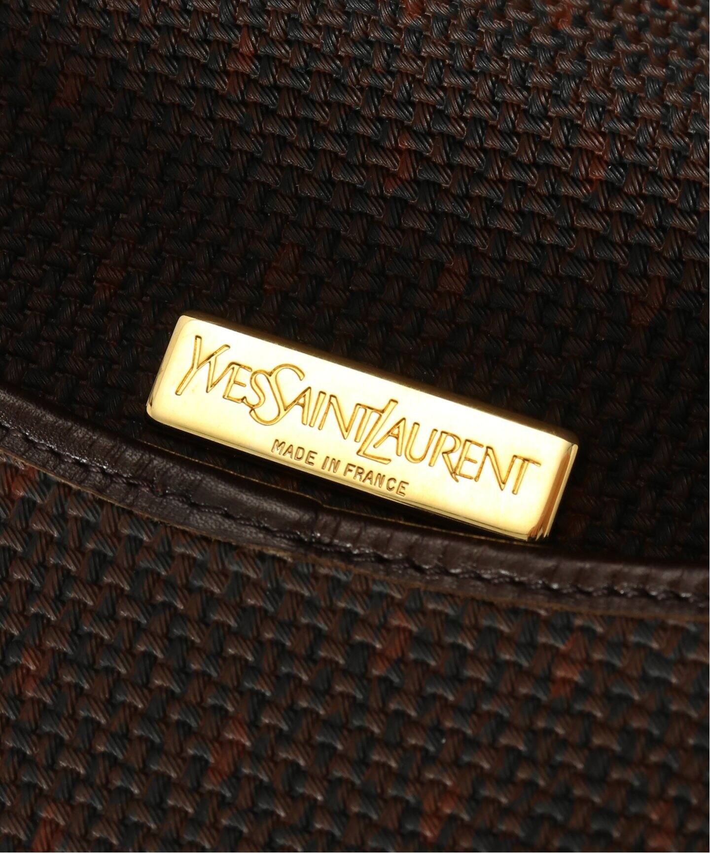 VINTAGE YSL/イヴ サンローラン】ショルダーバッグ（ショルダーバッグ
