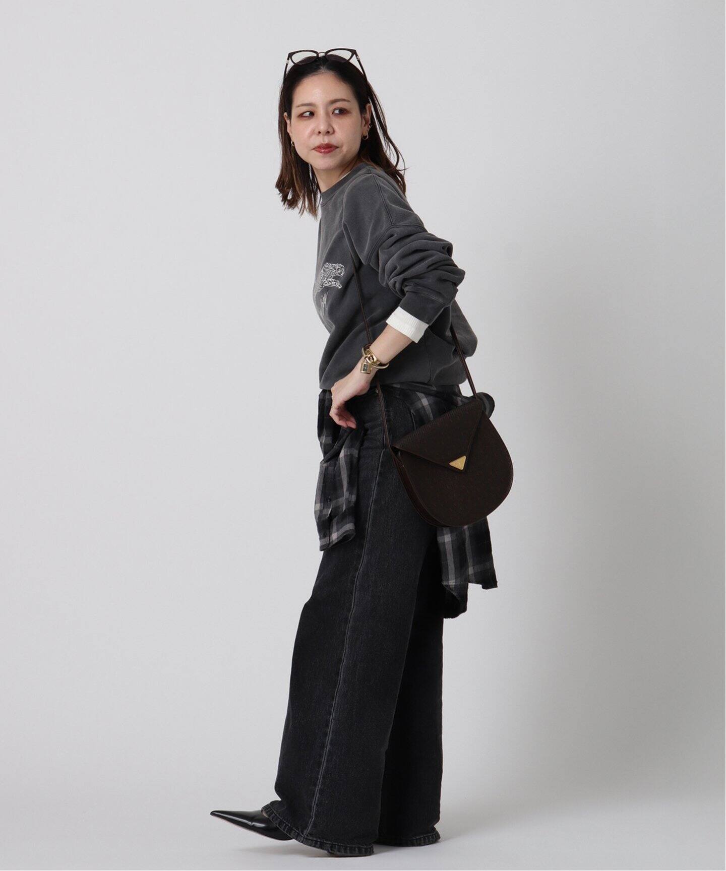 VINTAGE YSL/イヴ サンローラン】ショルダーバッグ（ショルダー