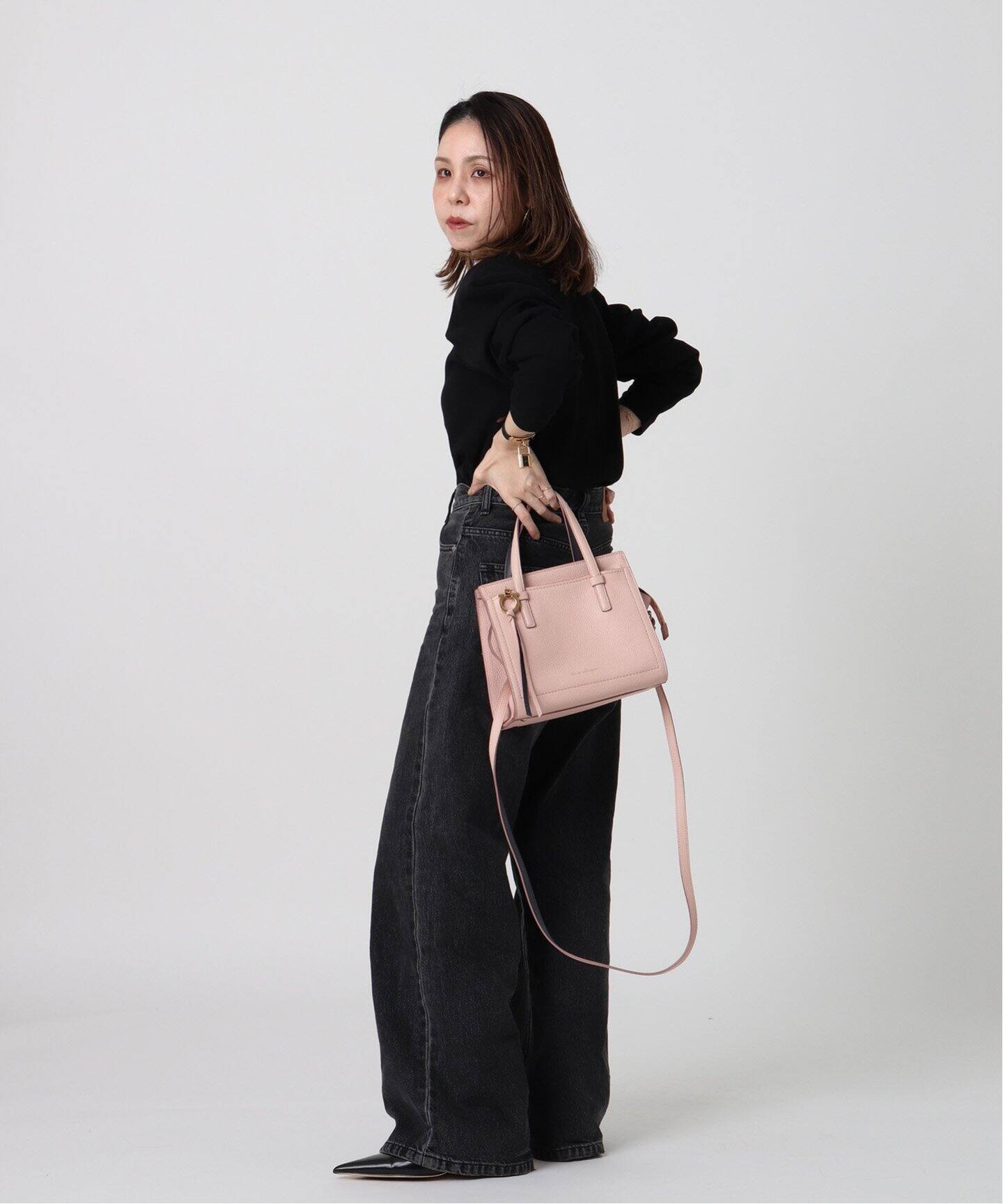 VINTAGE FERRAGAMO/フェラガモ】 Amy 2wayバッグ（トートバッグ 