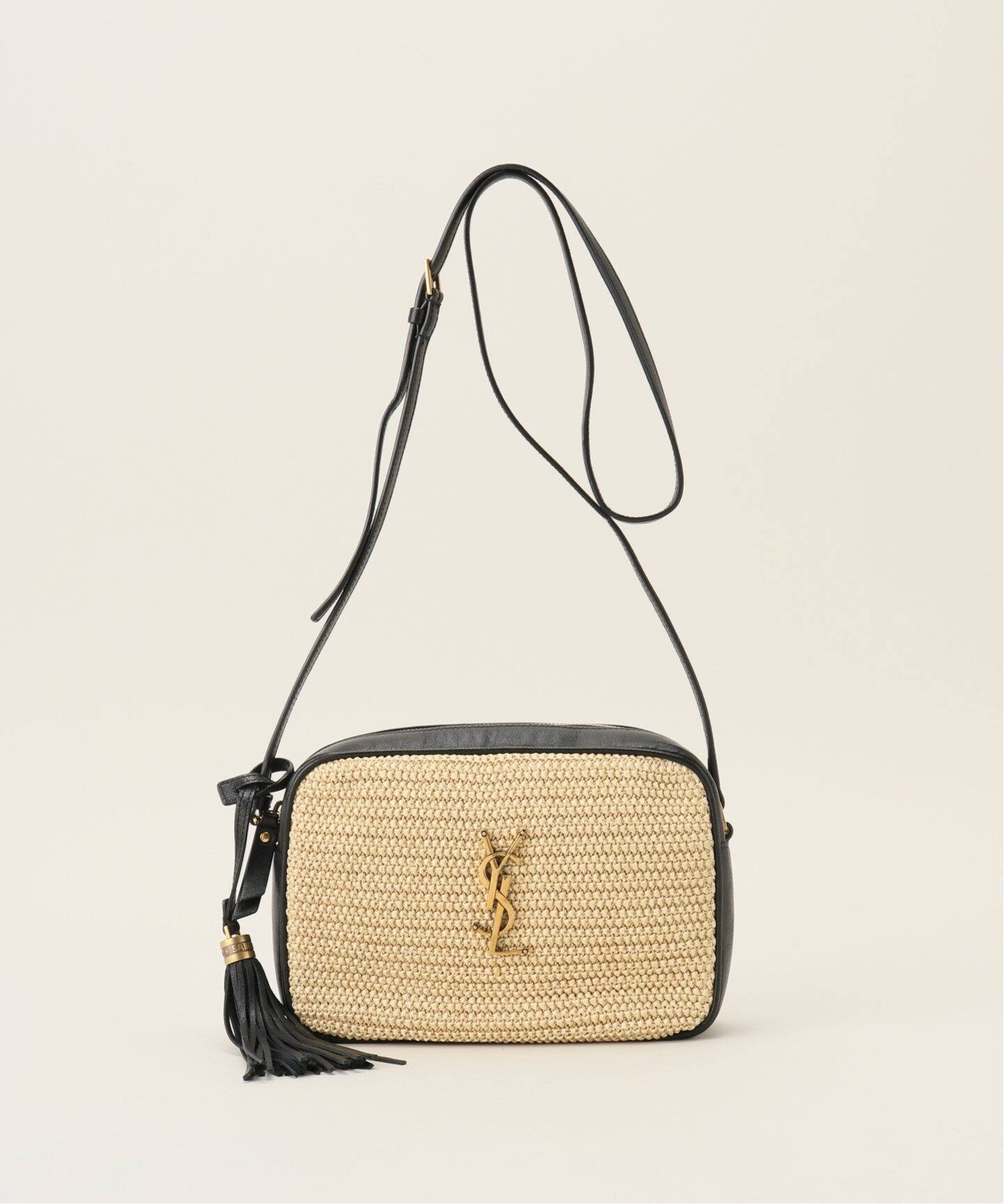 VINTAGE YSL/イヴ サンローラン】Lou mini bag（ショルダーバッグ 
