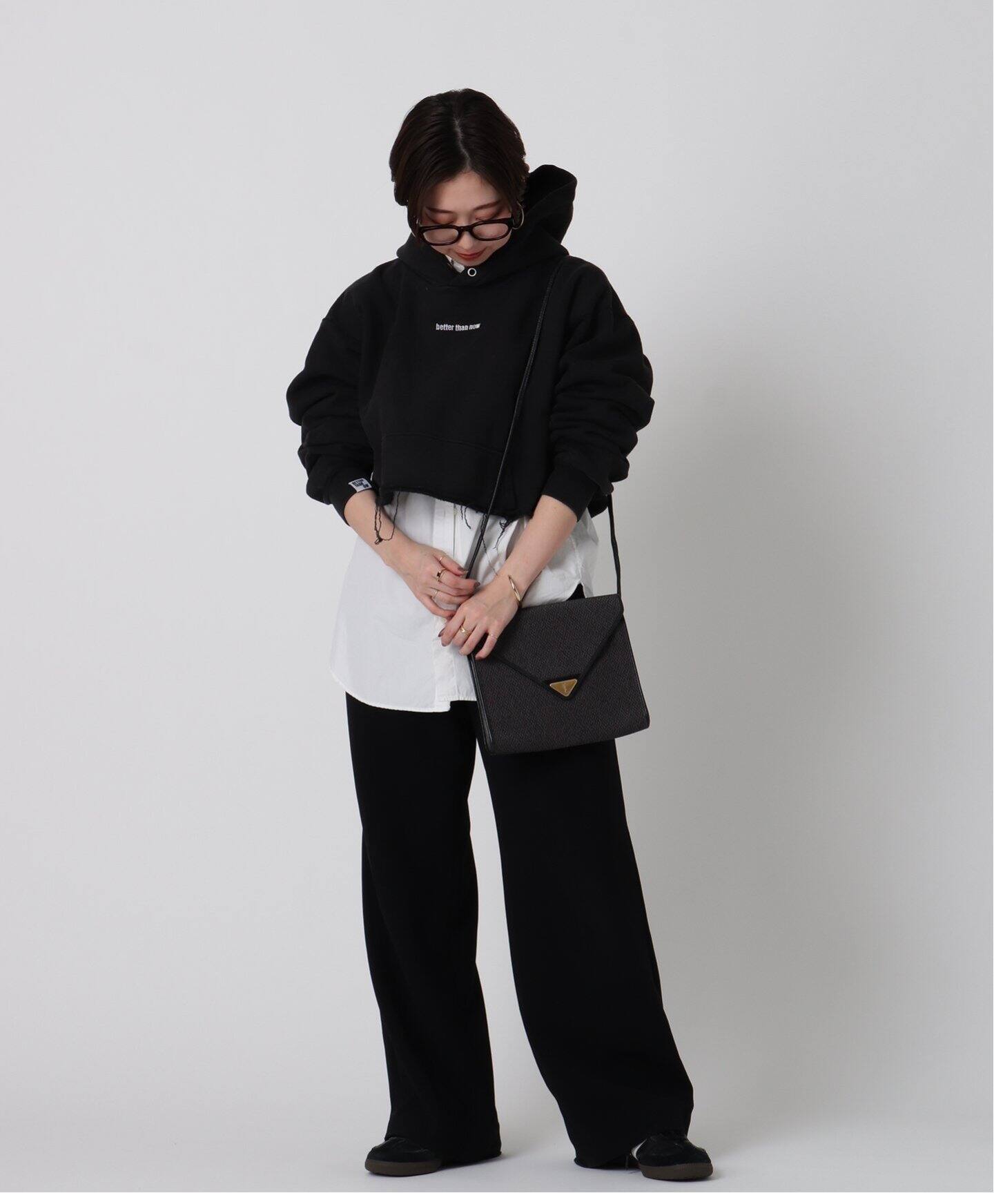 VINTAGE YSL/イヴ サンローラン】ショルダーバッグ（ショルダーバッグ