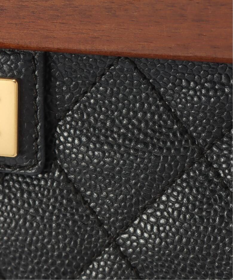VINTAGE CHANEL/シャネル】Matelasse チェーンショルダーバッグ wood 