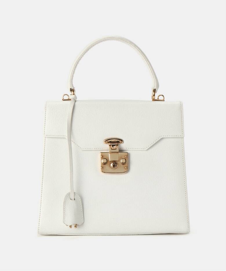 VINTAGE GUCCI/グッチ】Lady lock ハンドバッグ 24 2way（ハンドバッグ 