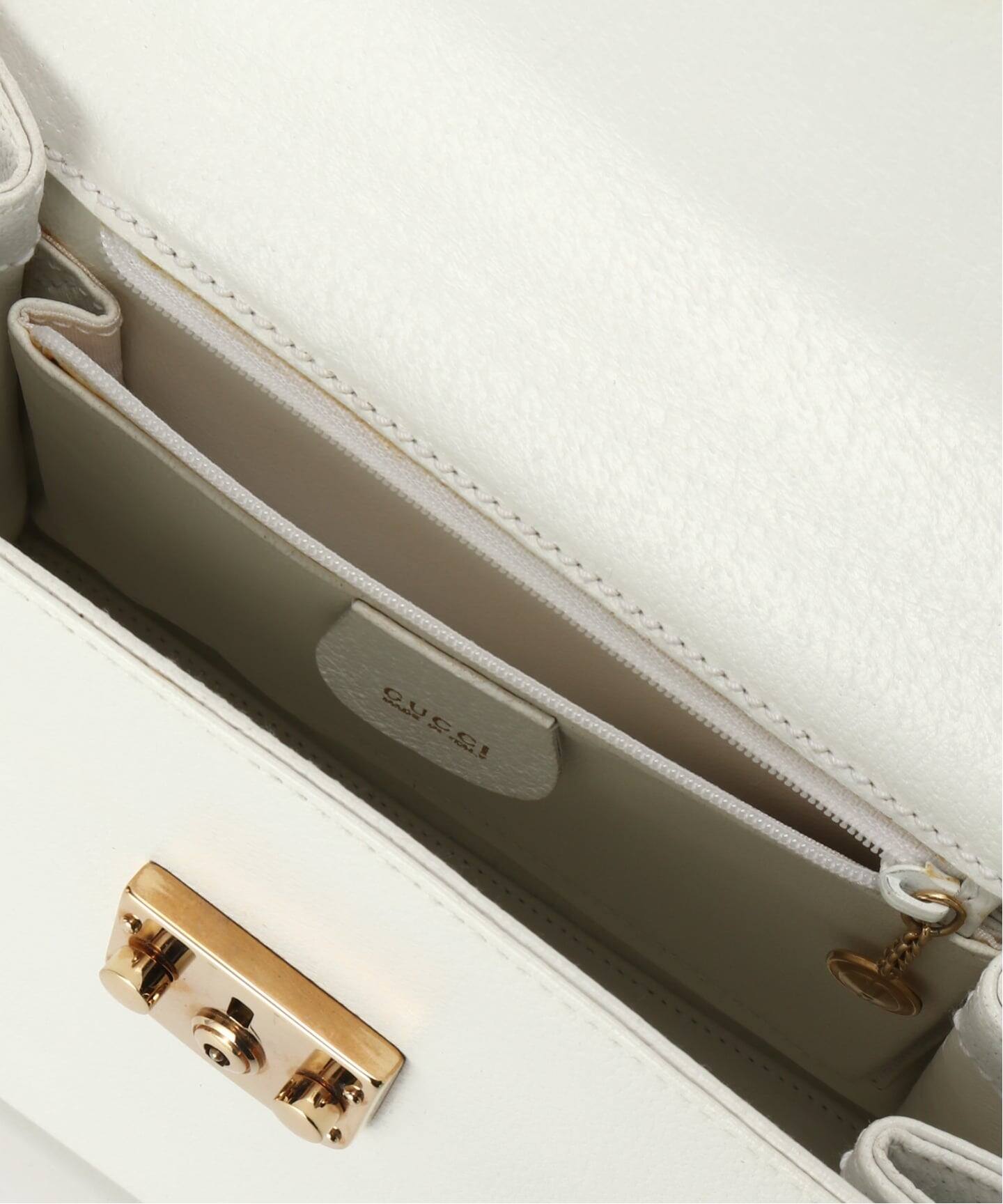 VINTAGE GUCCI/グッチ】Lady lock ハンドバッグ 24 2way（ハンドバッグ