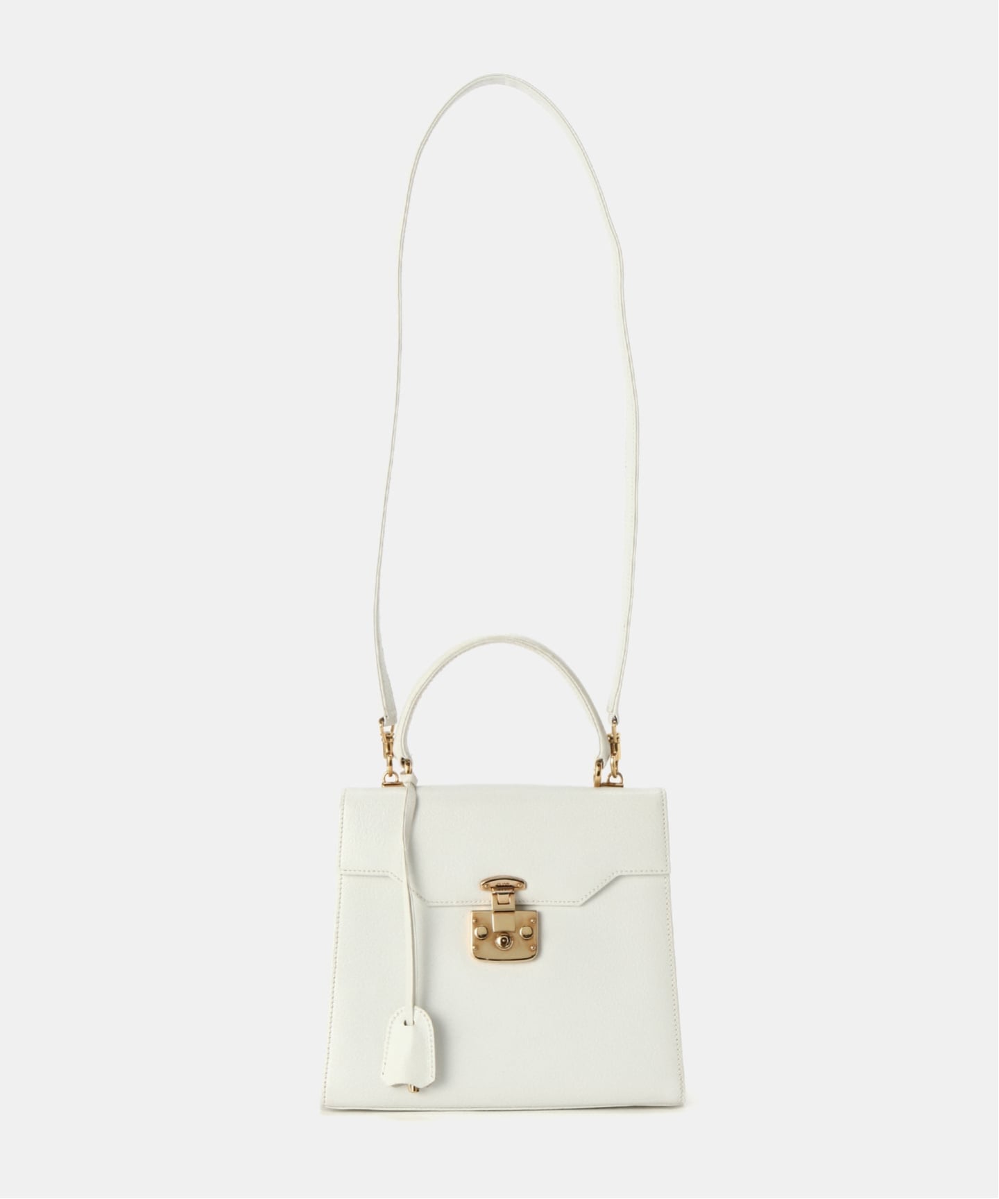 VINTAGE GUCCI/グッチ】Lady lock ハンドバッグ 24 2way（ハンドバッグ