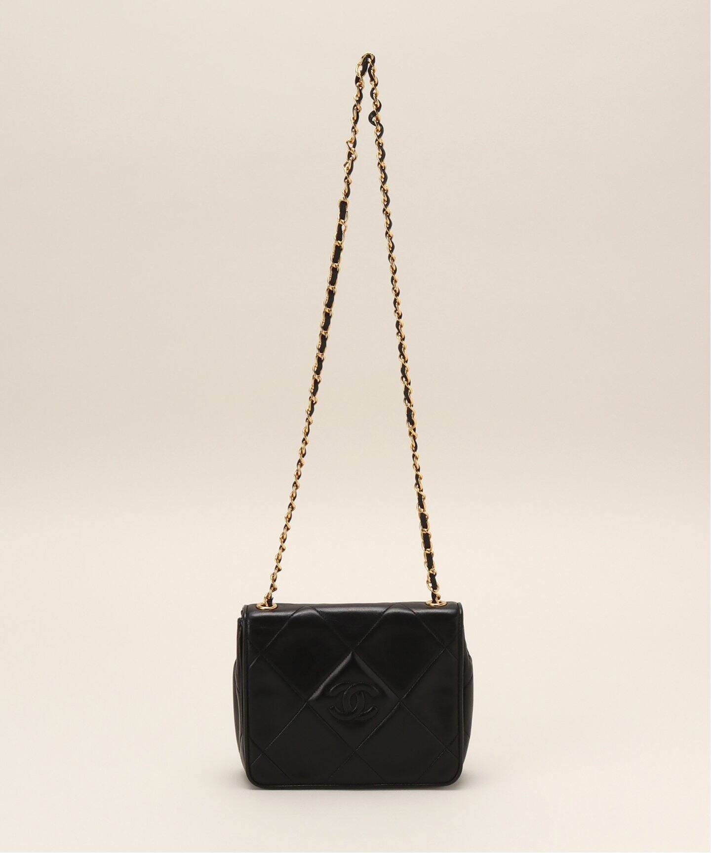 VINTAGE CHANEL/シャネル】マトラッセ チェーンショルダーバッグ 22 