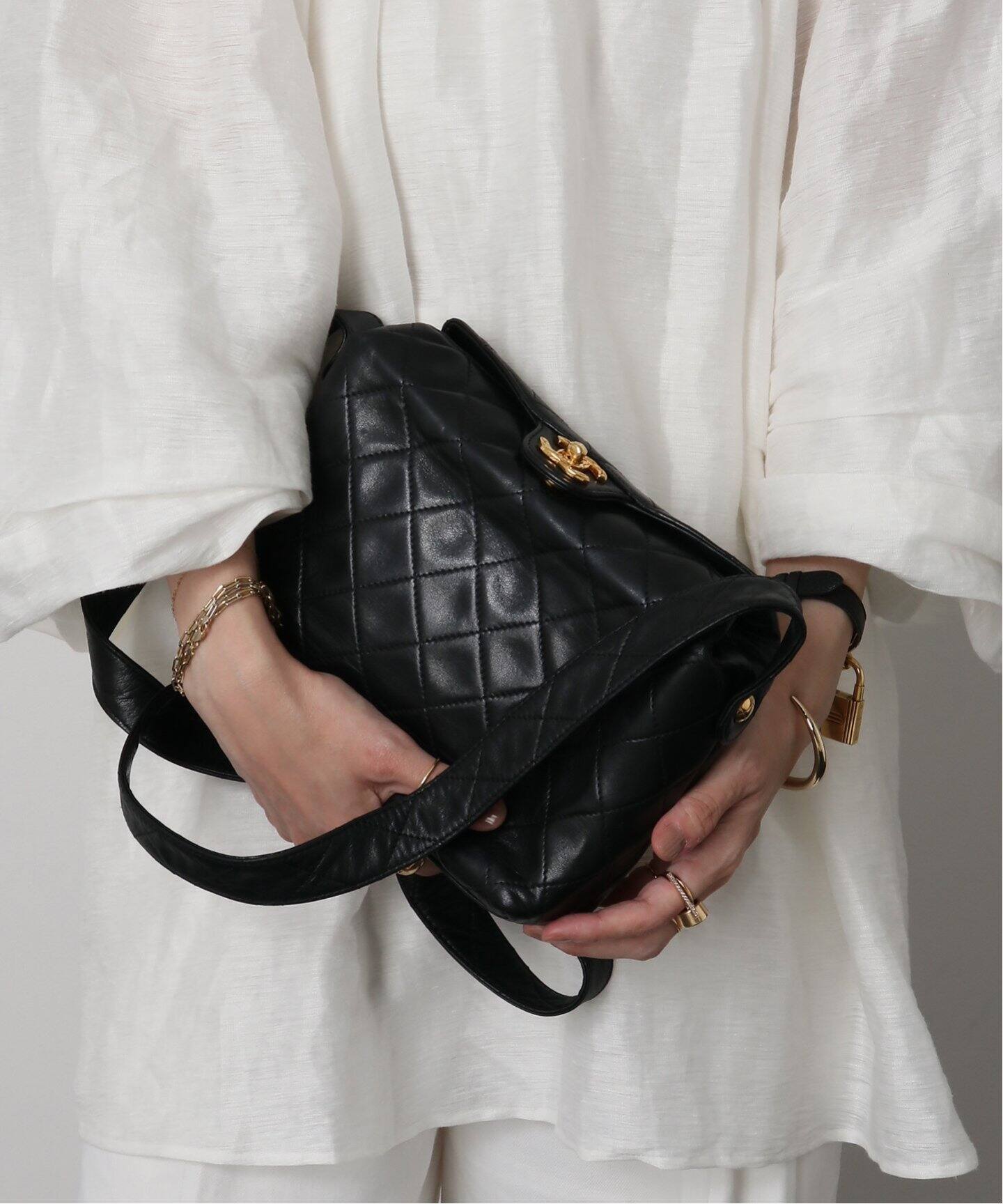 VINTAGE CHANEL/シャネル】マトラッセ ショルダーバッグ（ショルダー