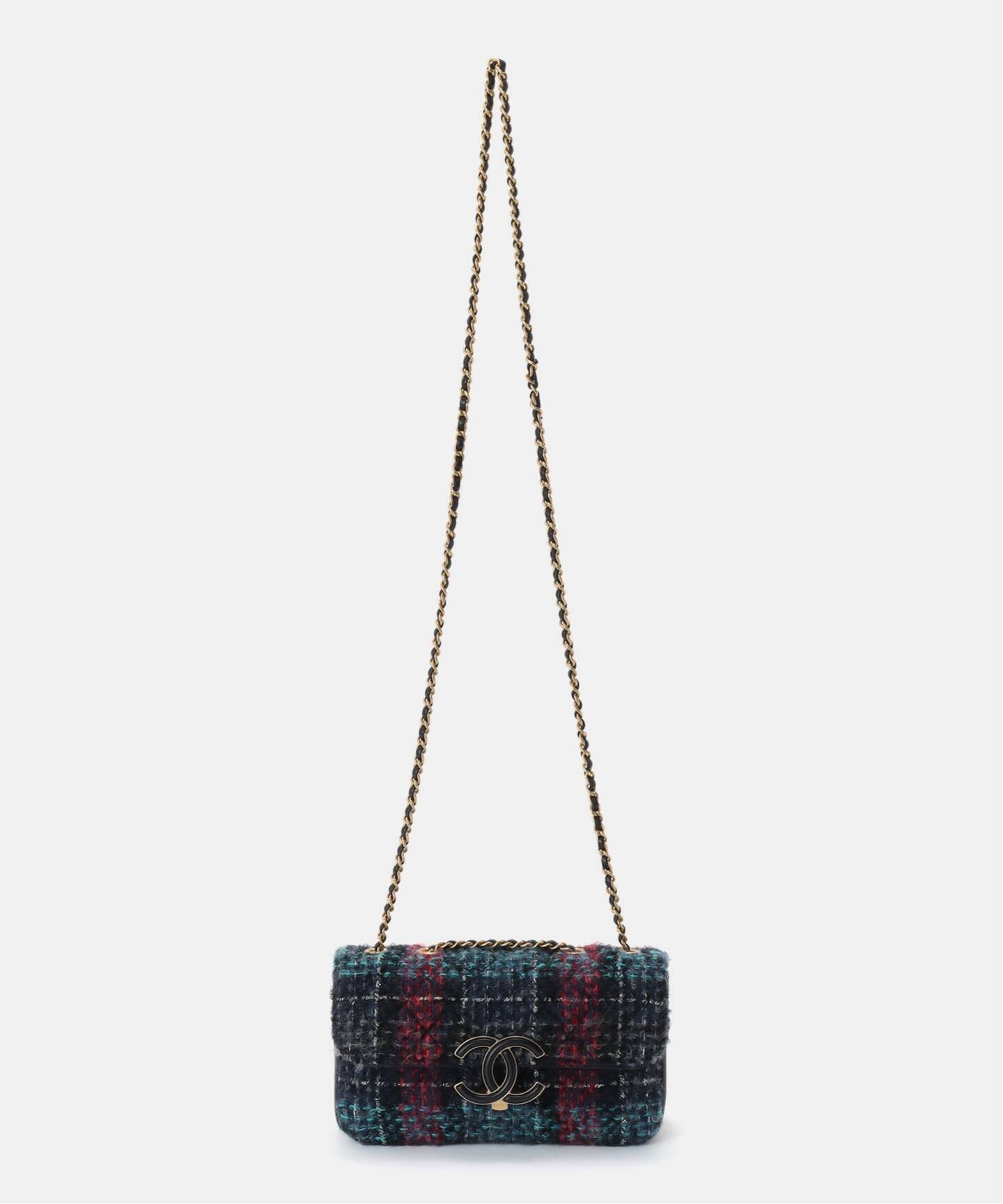 CHANEL/シャネル】 Matelase チェーンショルダーバッグ 22 tweed