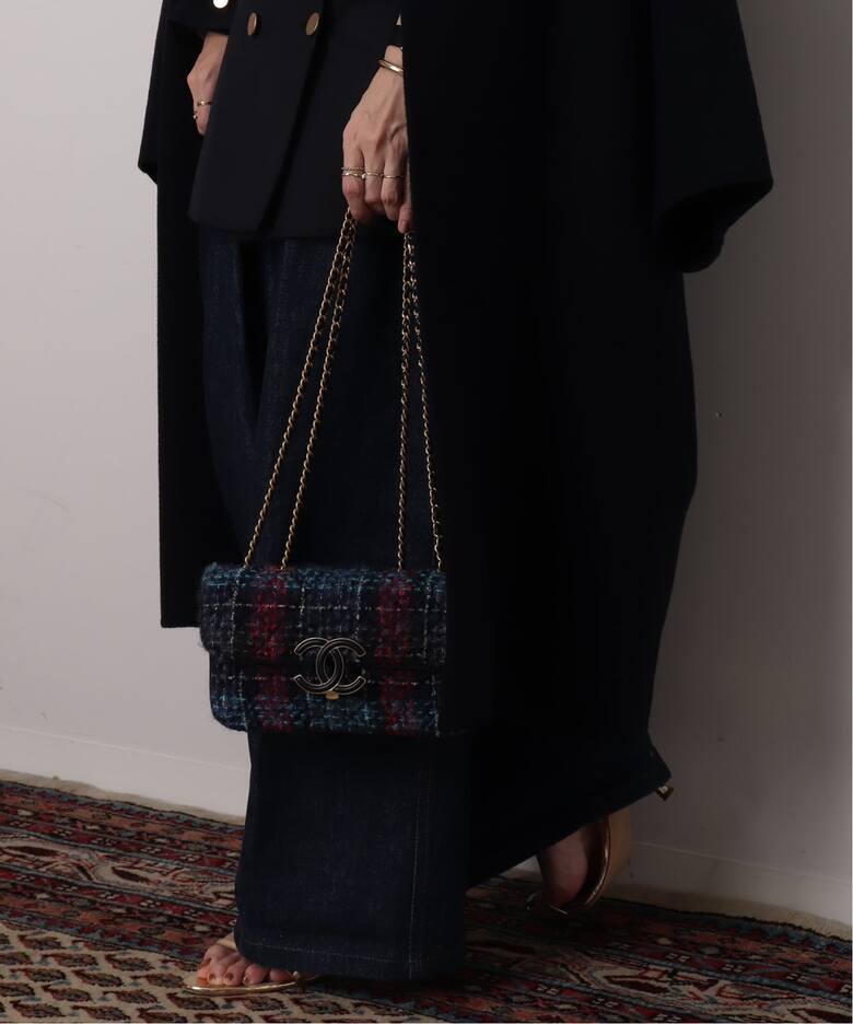 CHANEL/シャネル】 Matelase チェーンショルダーバッグ 22 tweed 