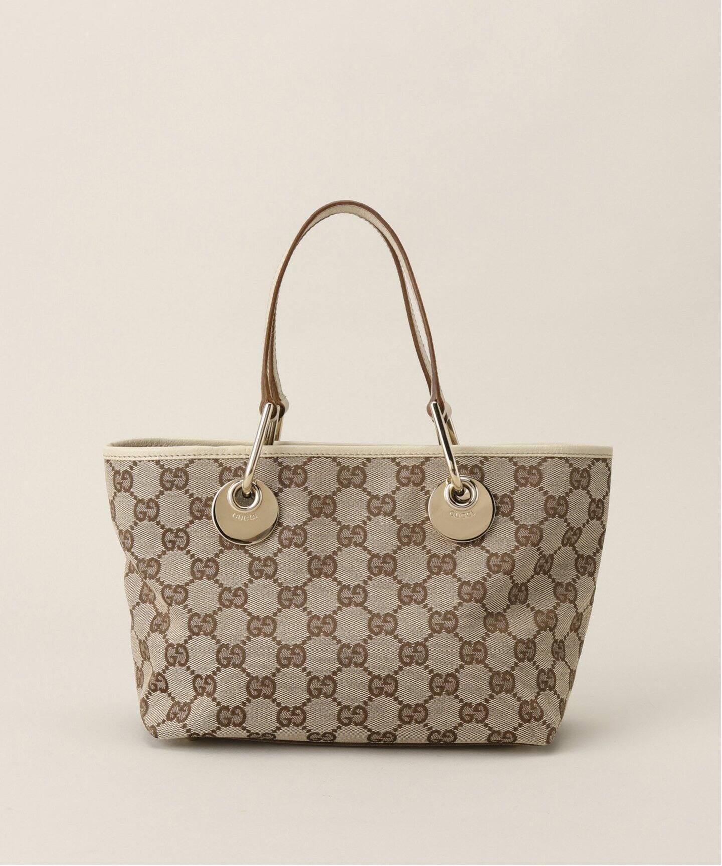 VINTAGE GUCCI/グッチ】GG ミニトートバッグ 20（トートバッグ  